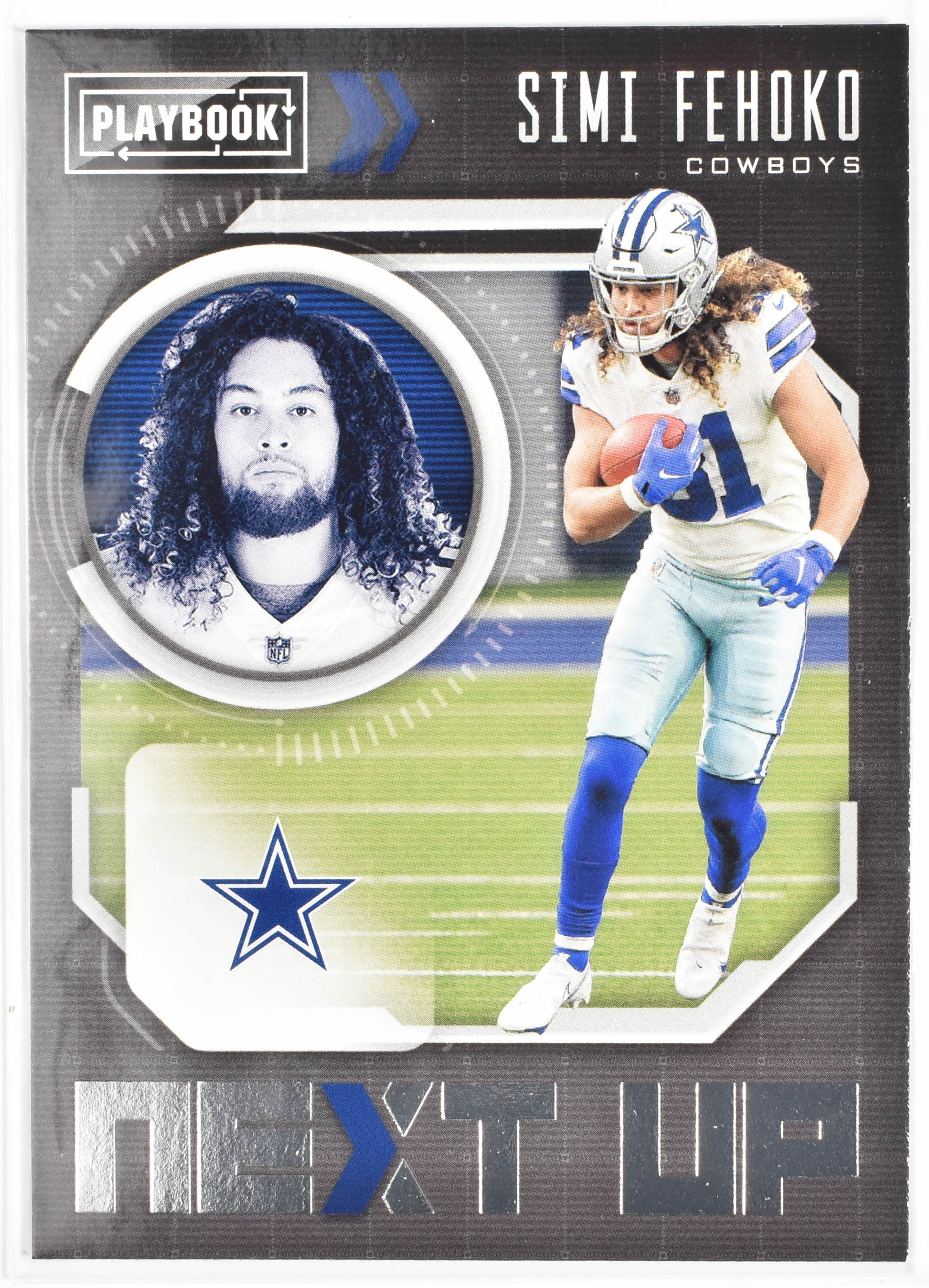 Simi Fehoko NXT SFE 2021 Panini Playbook Football Cowboys