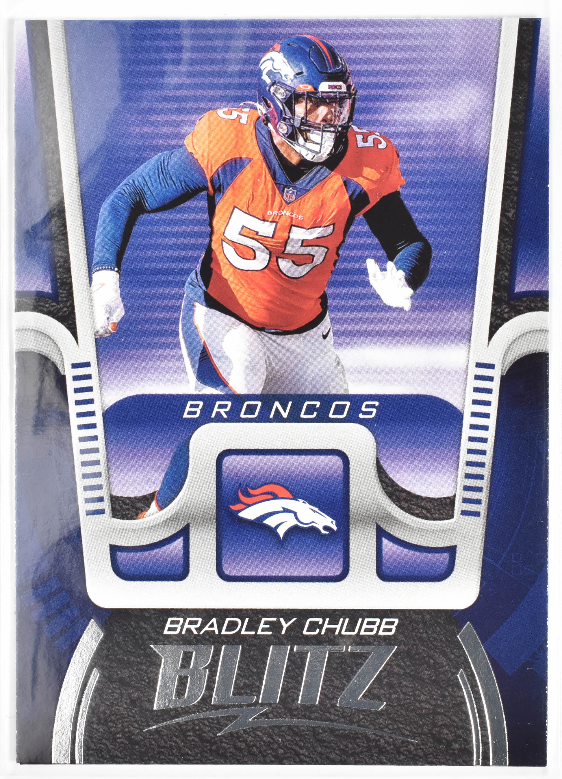Bradley Chubb BTZ BCH 2021 Panini Playbook Football Broncos