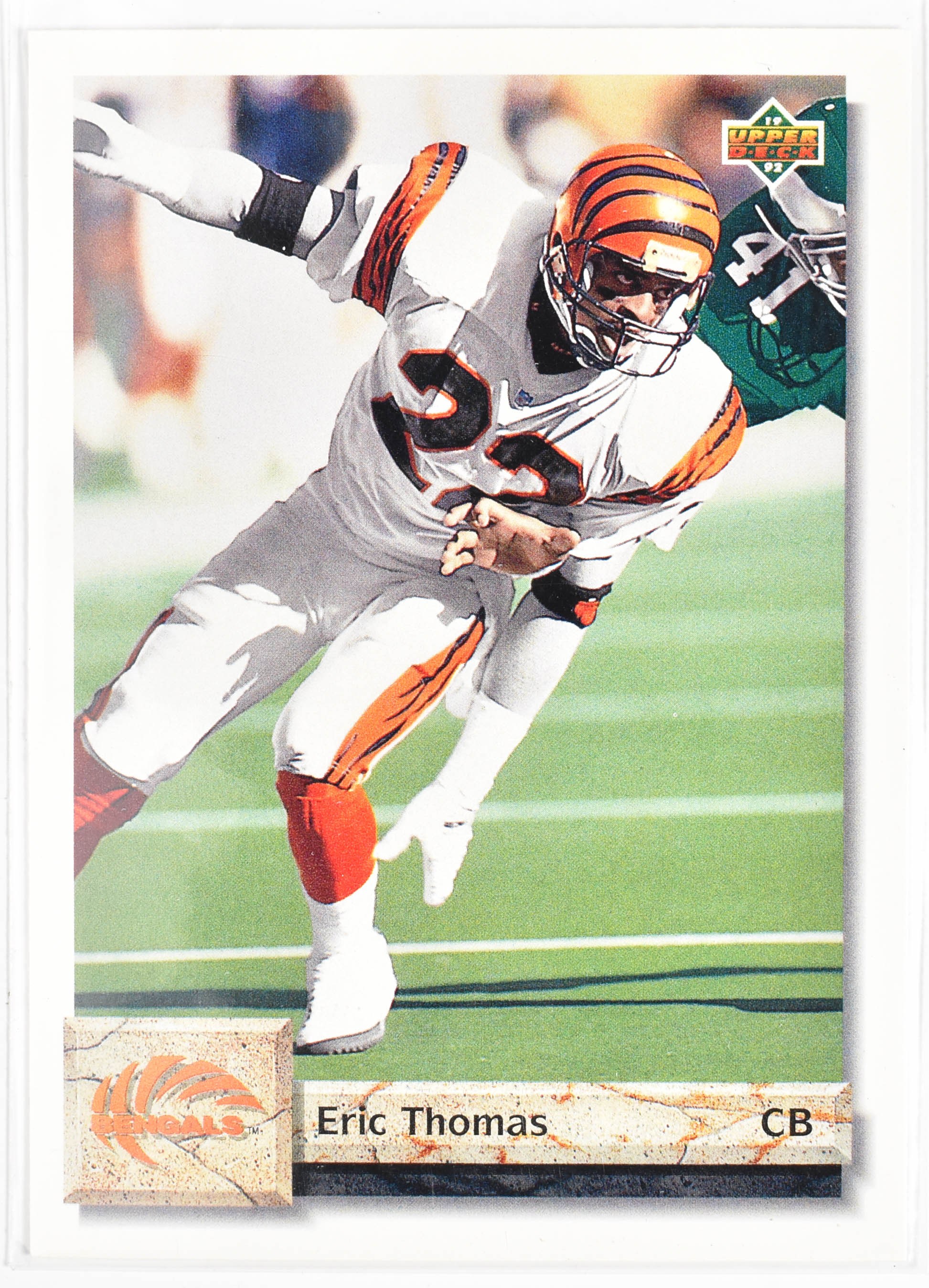 Eric Thomas 294 Upper Deck 1992 Bengals