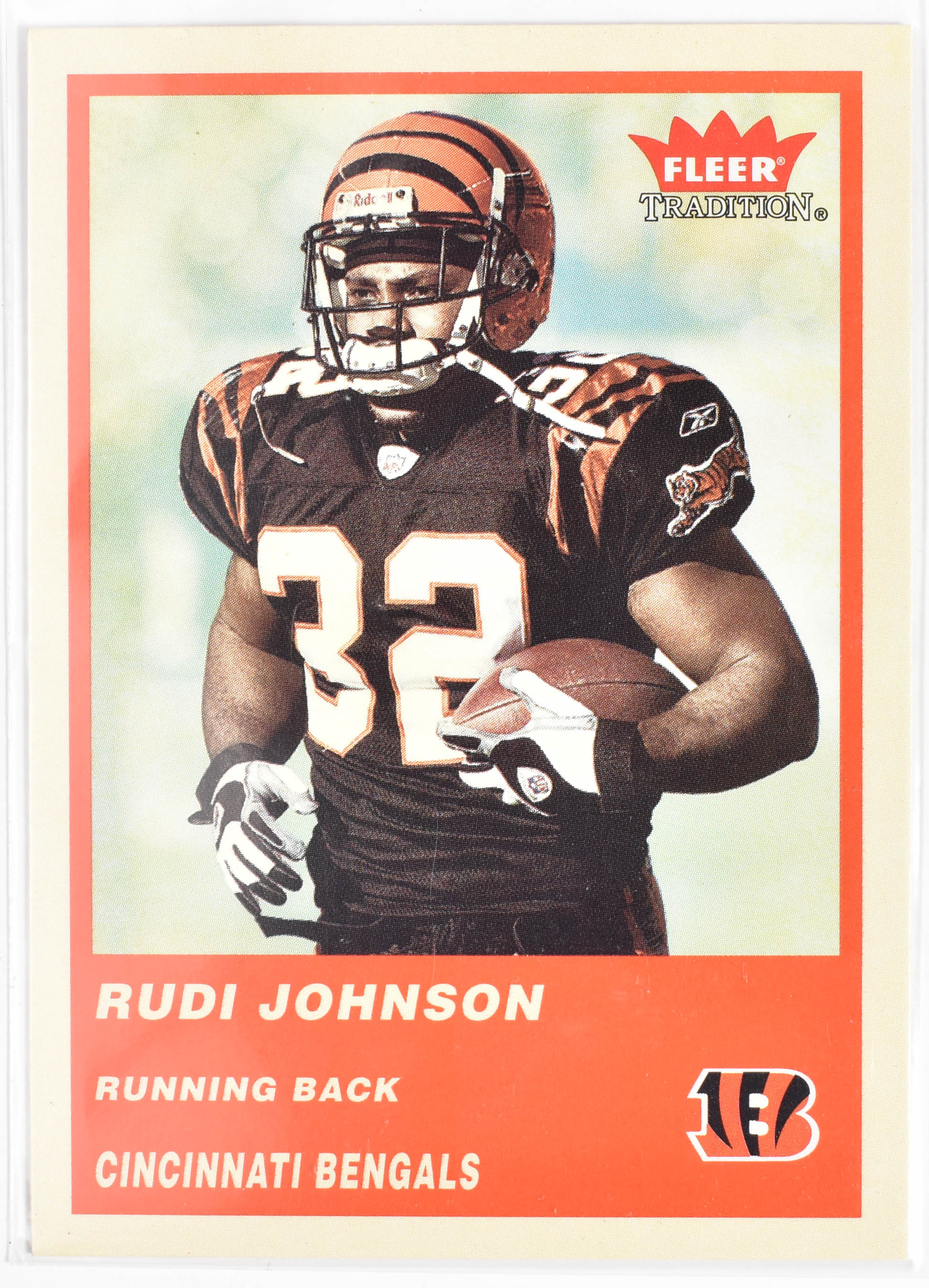 Rudi Johnson 198 Fleer 2004 Cincinnati Bengals