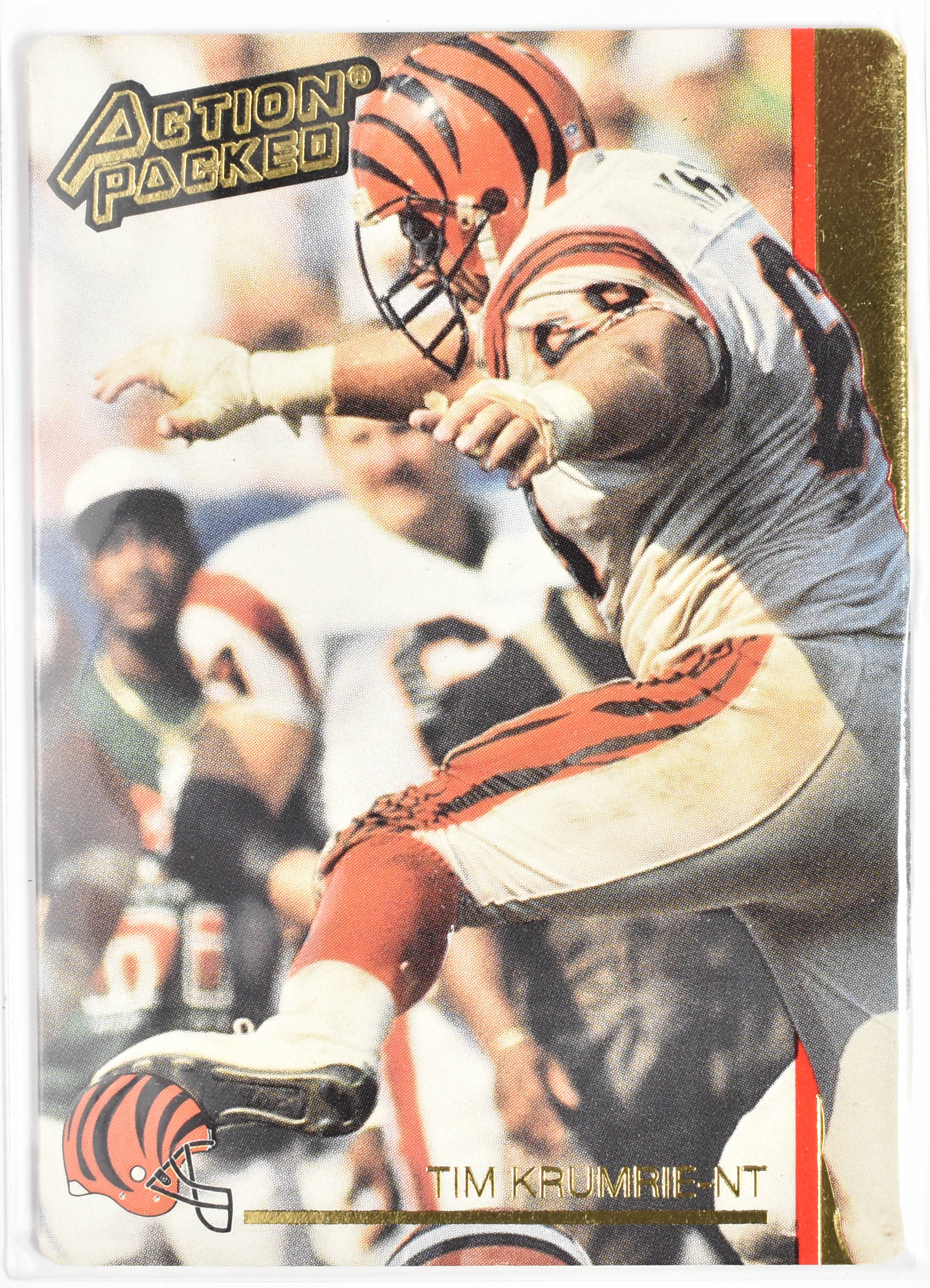Tim Krumrie 38 1992 Action Packed Cincinnati Bengals