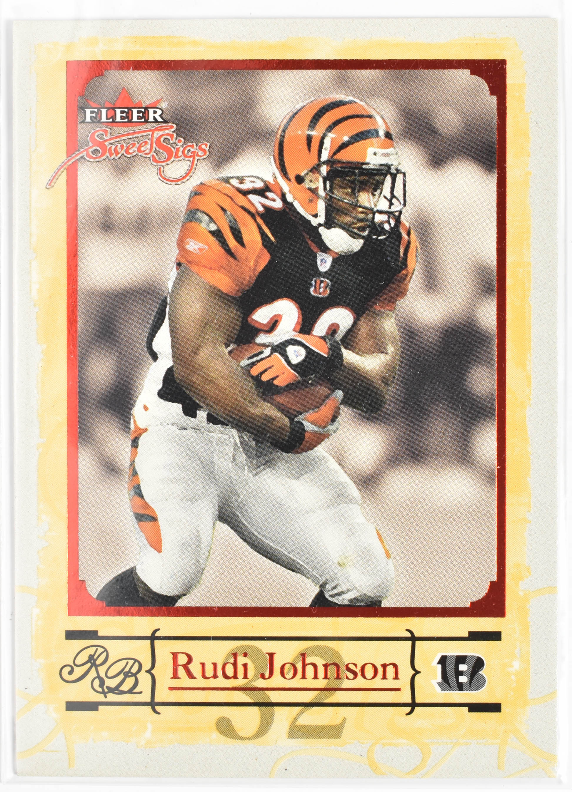 Rudi Johnson 56 Fleer 2004 Skybox Cincinnati Bengals