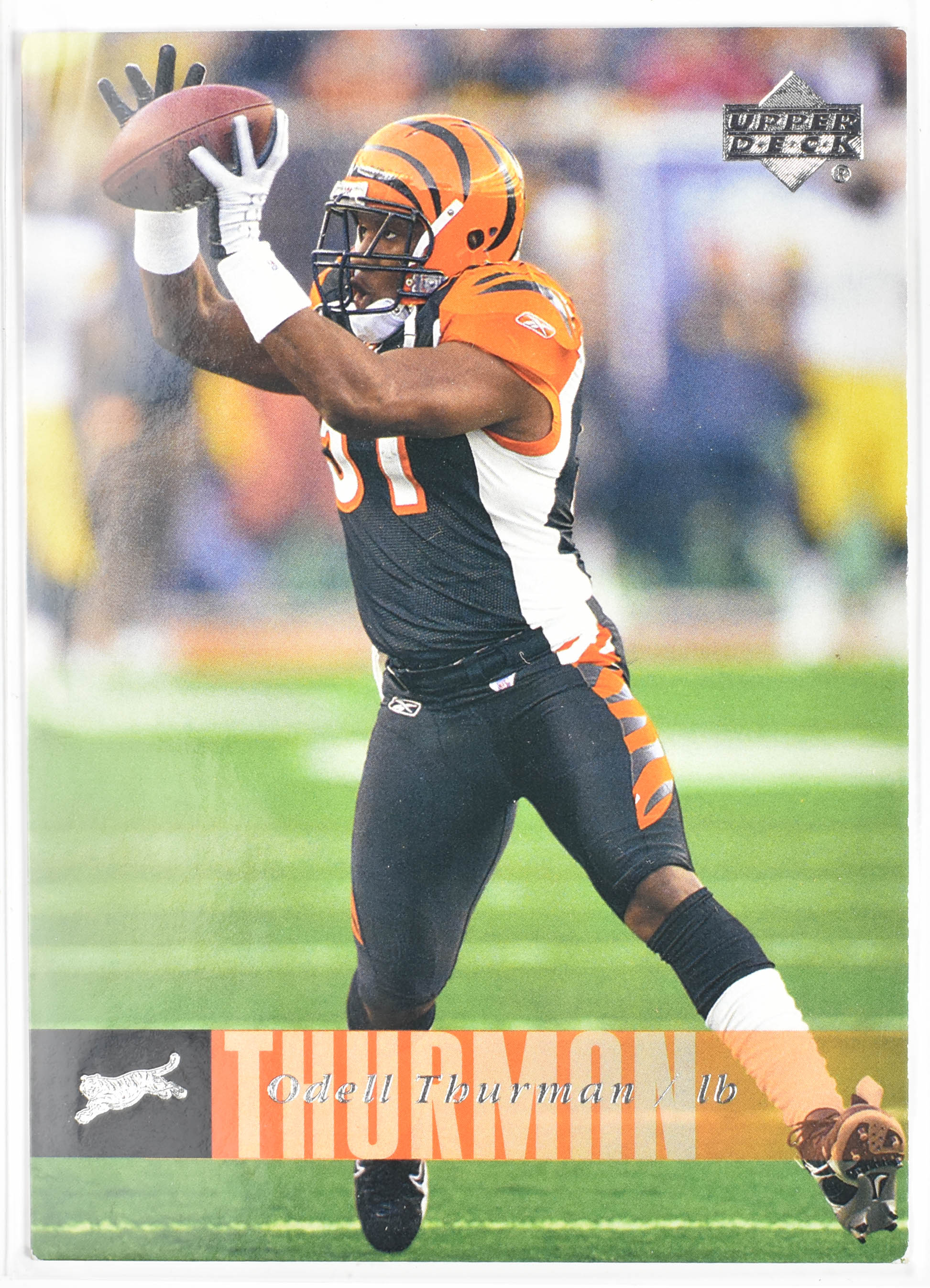 Odell Thurman 42 Upper Deck 2006 B9X5 Cincinnati Bengals