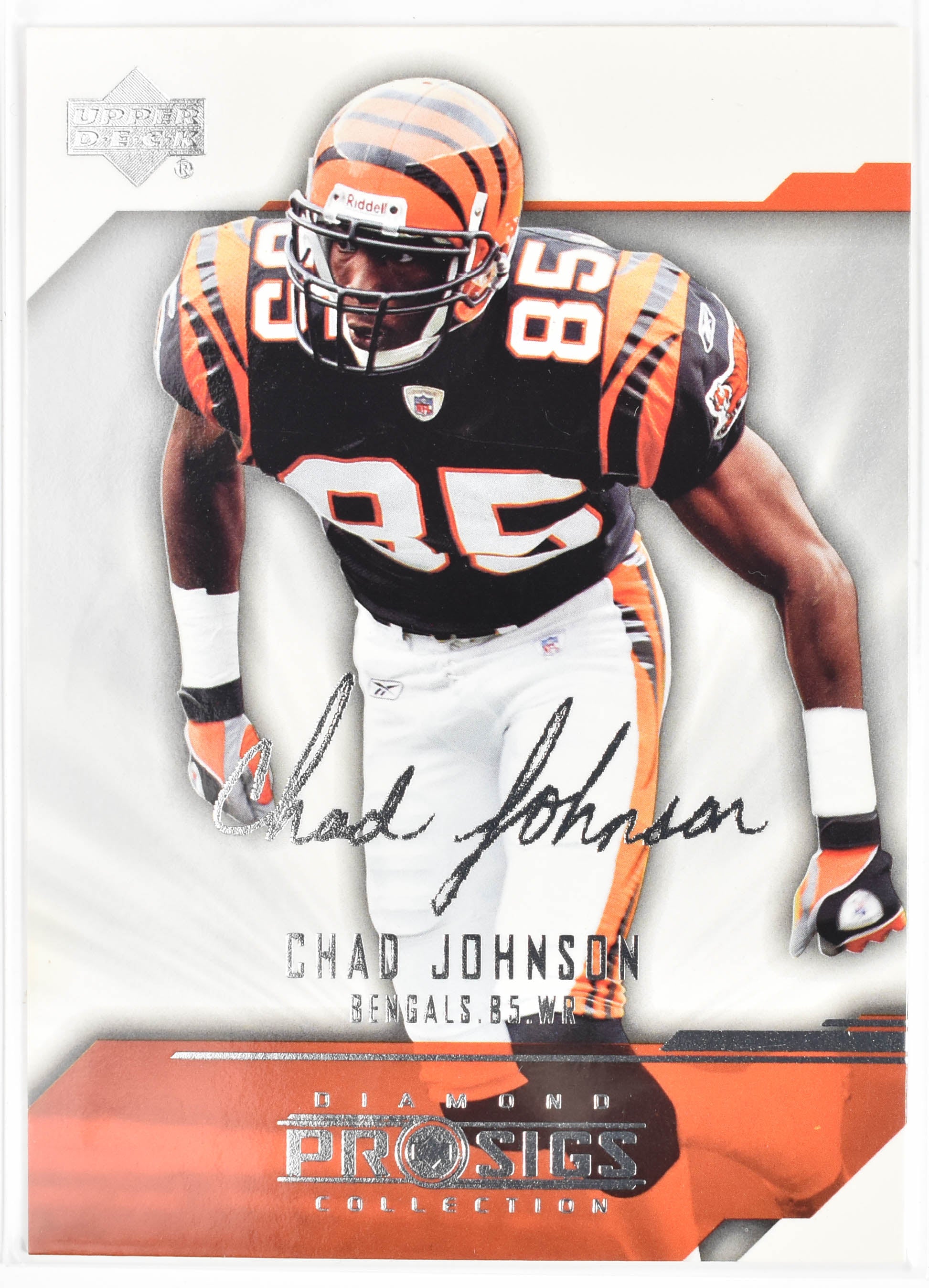 Chad Johnson 18 Upper Deck 2004 Diamond Collection Cincinnati Bengals