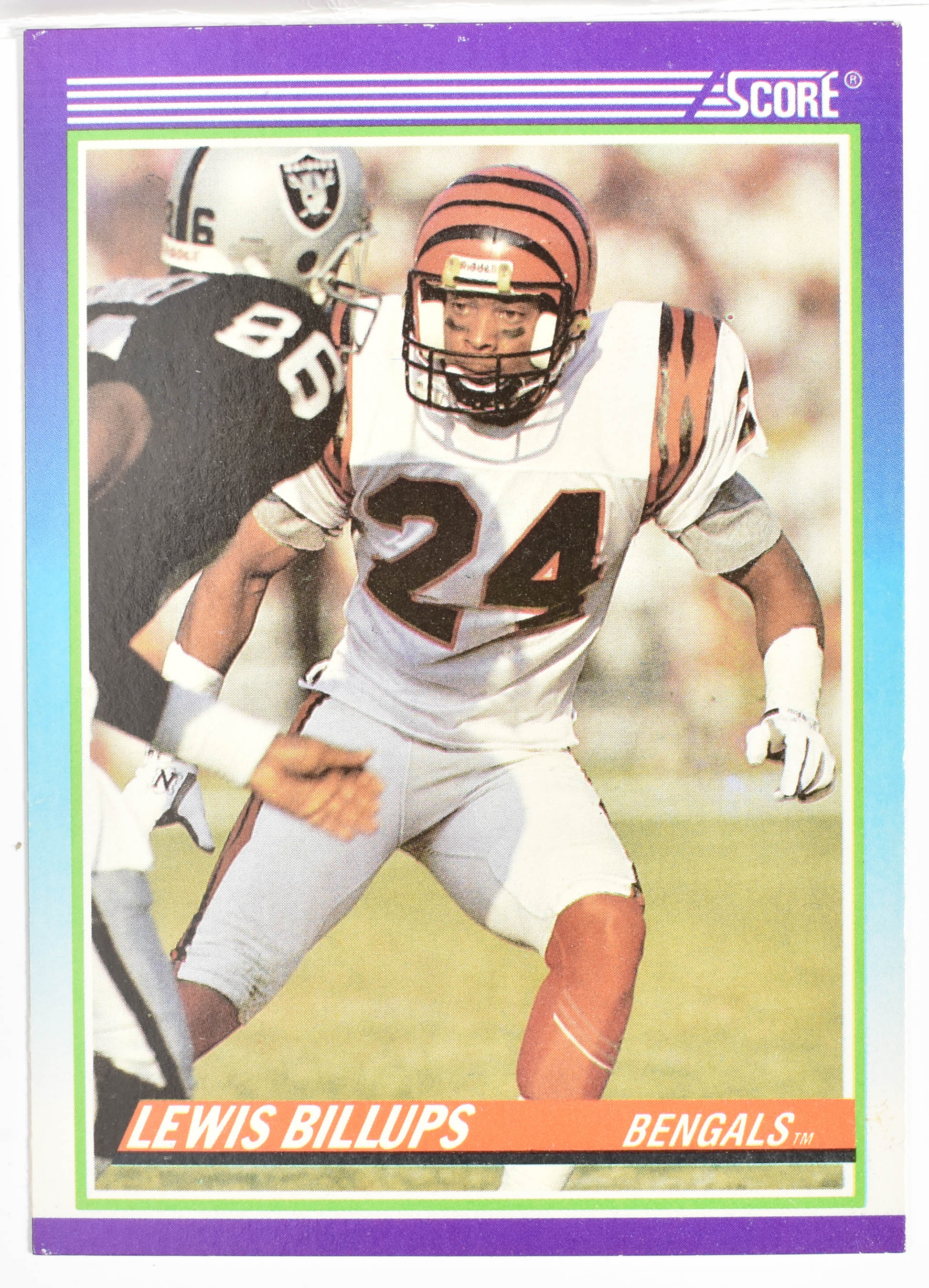 Lewis Billups 487 Score 1990 Cincinnati Bengals