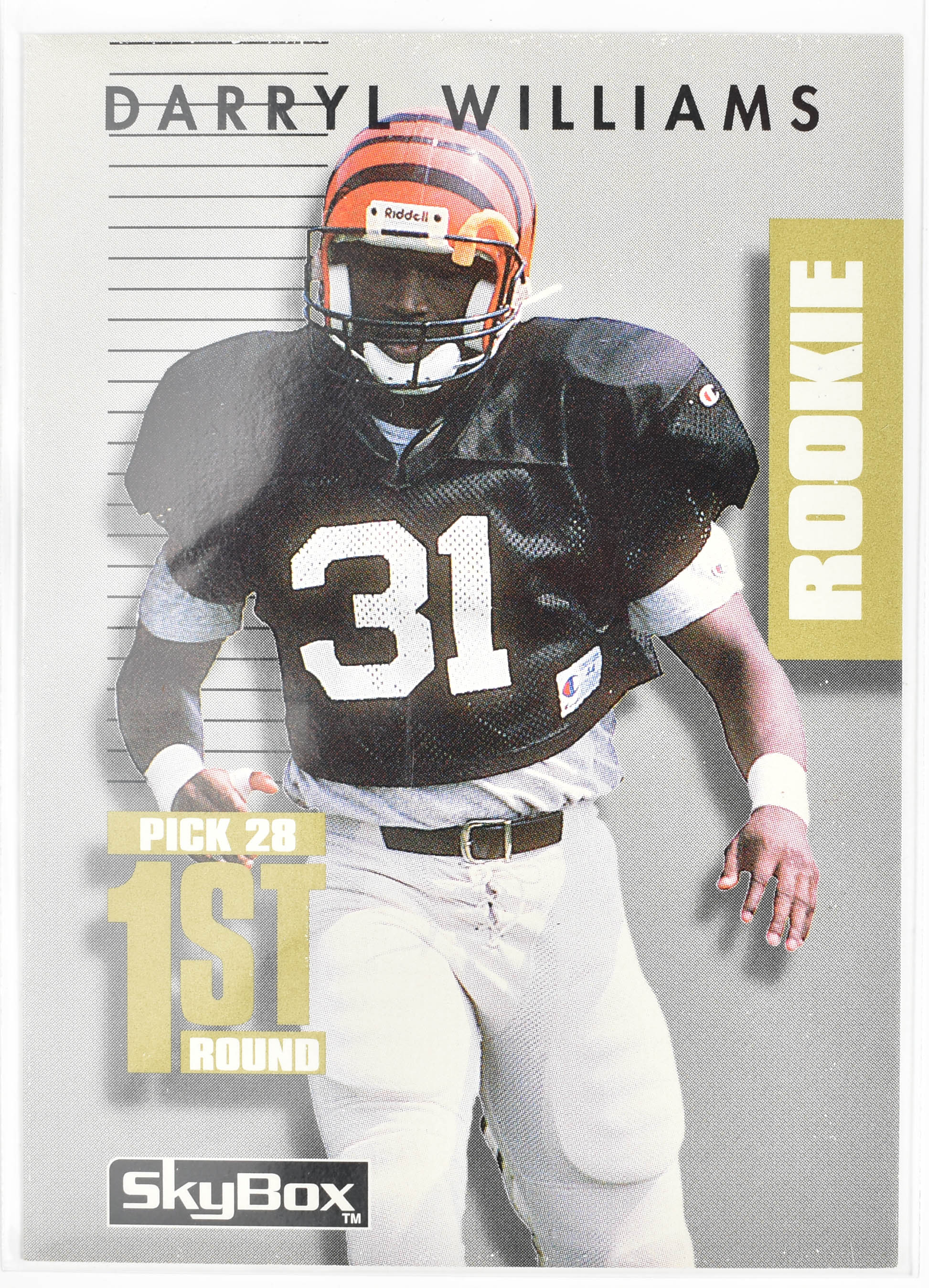 Darryl Williams 281 Prime Time Sky Box 1992 Rookie Cincinnati Bengals