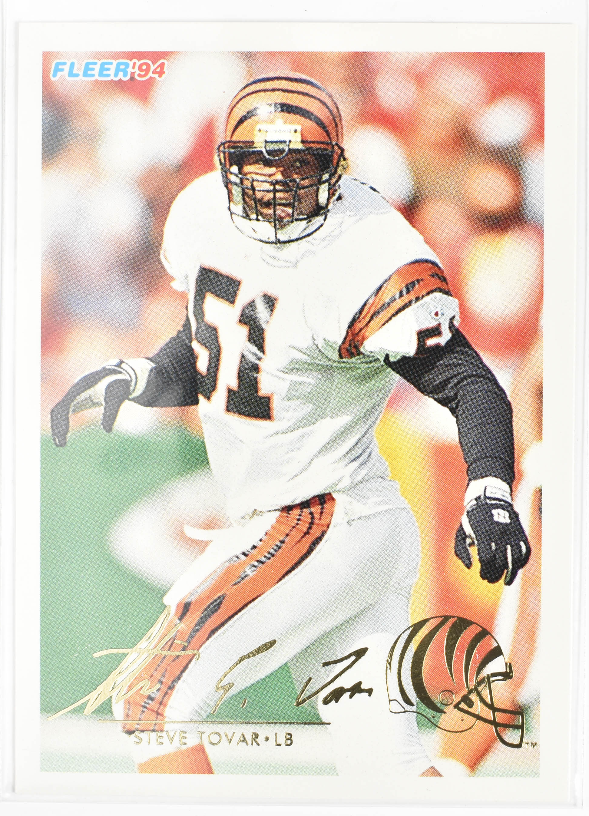 Steve Tovar 89 Fleer 1994 Cincinnati Bengals
