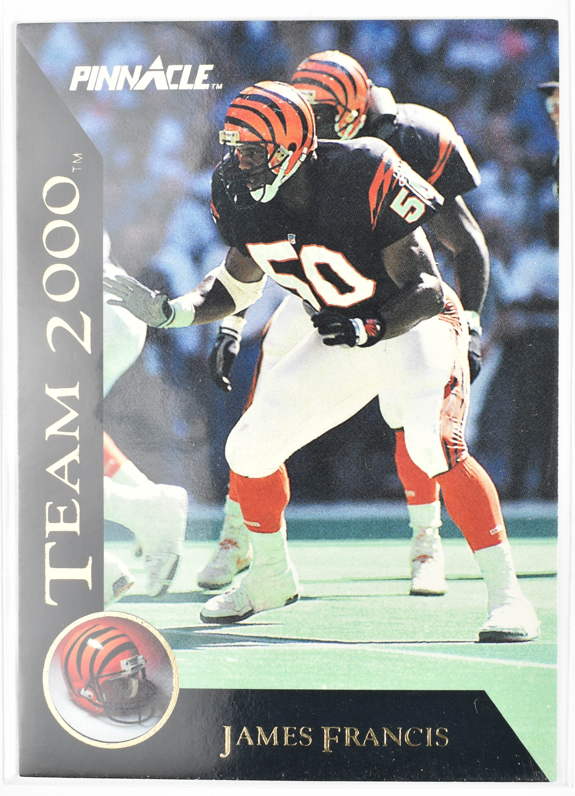 James Francis No. 24 Score 1992 Team 2000 Cincinnati Bengals