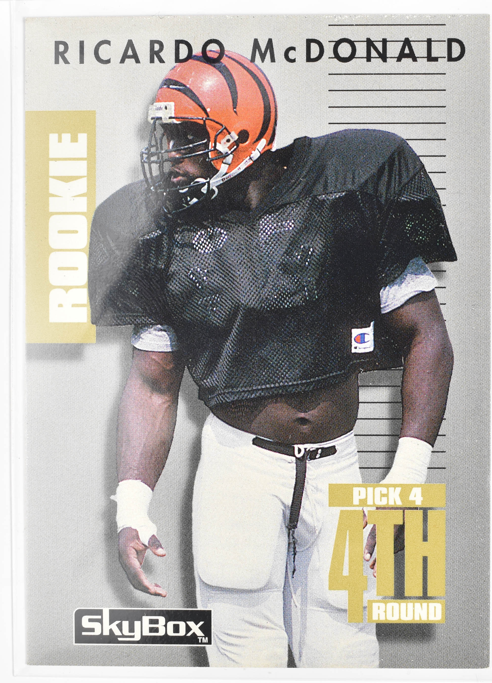 Ricardo McDonald 164 Sky Box 1992 Cincinnati Bengals