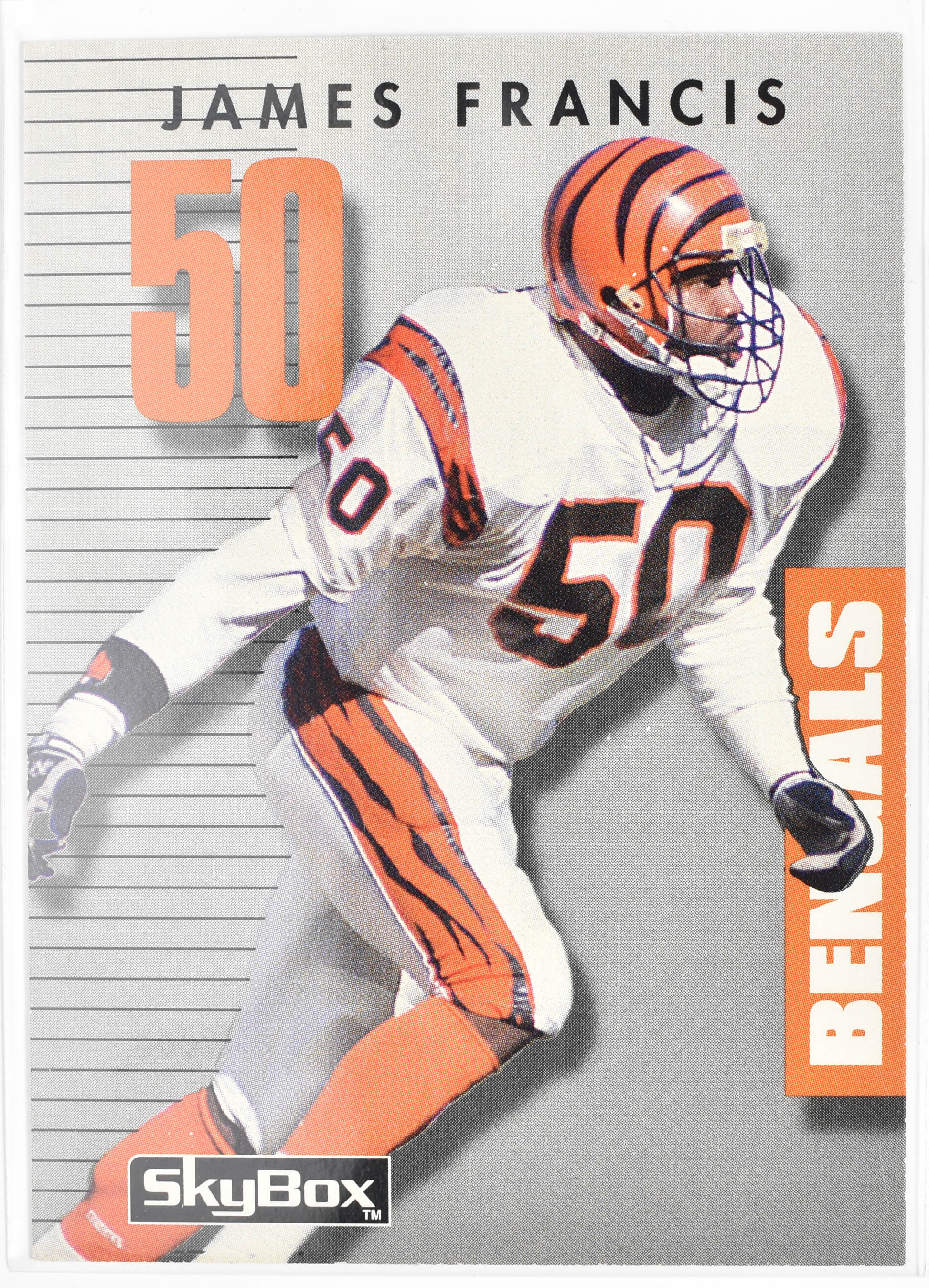 James Francis 354 Skybox 1992 Cincinnati Bengals