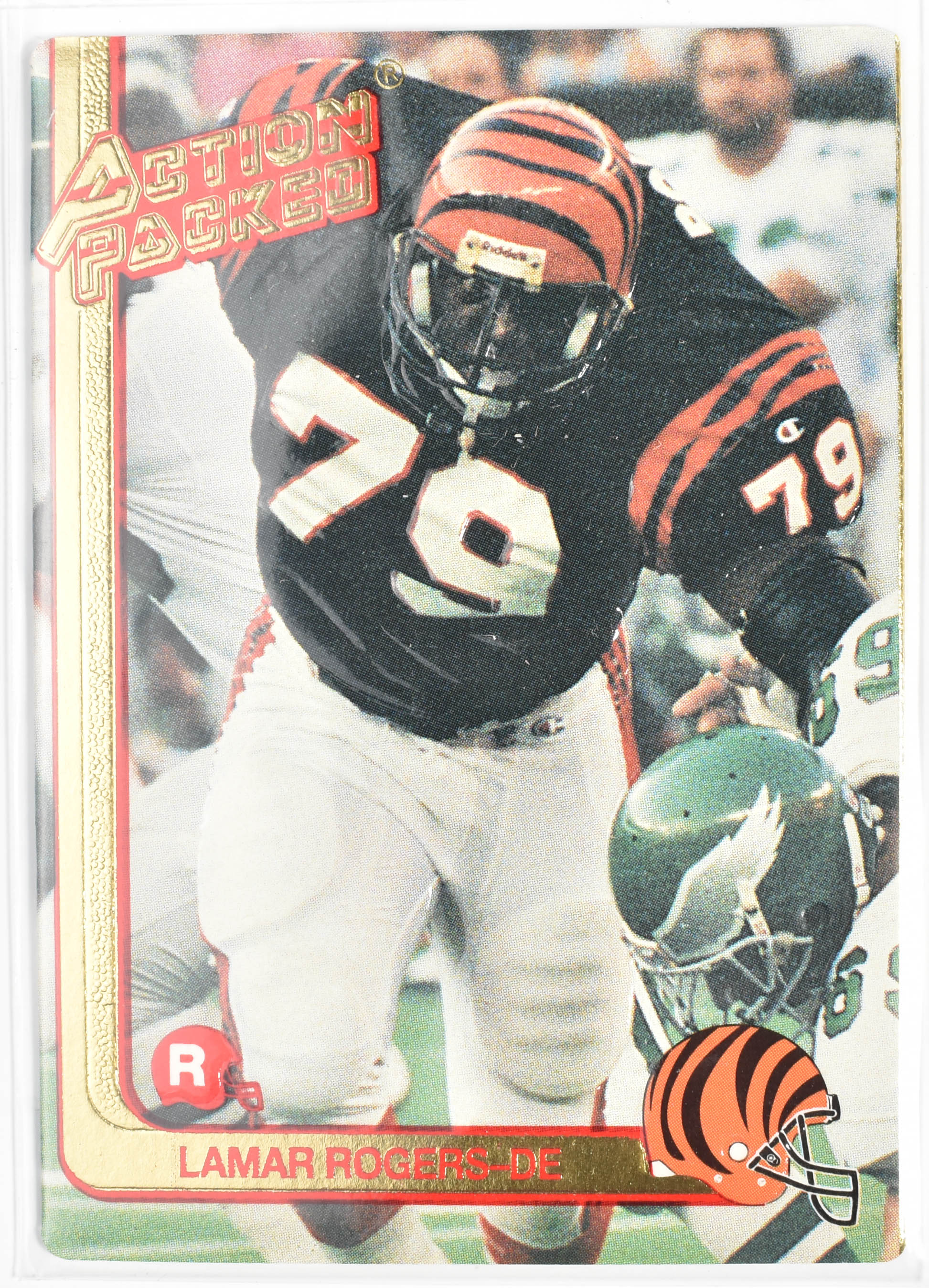 Lamar Rogers 71 Action Figure 1991 Cincinnati Bengals