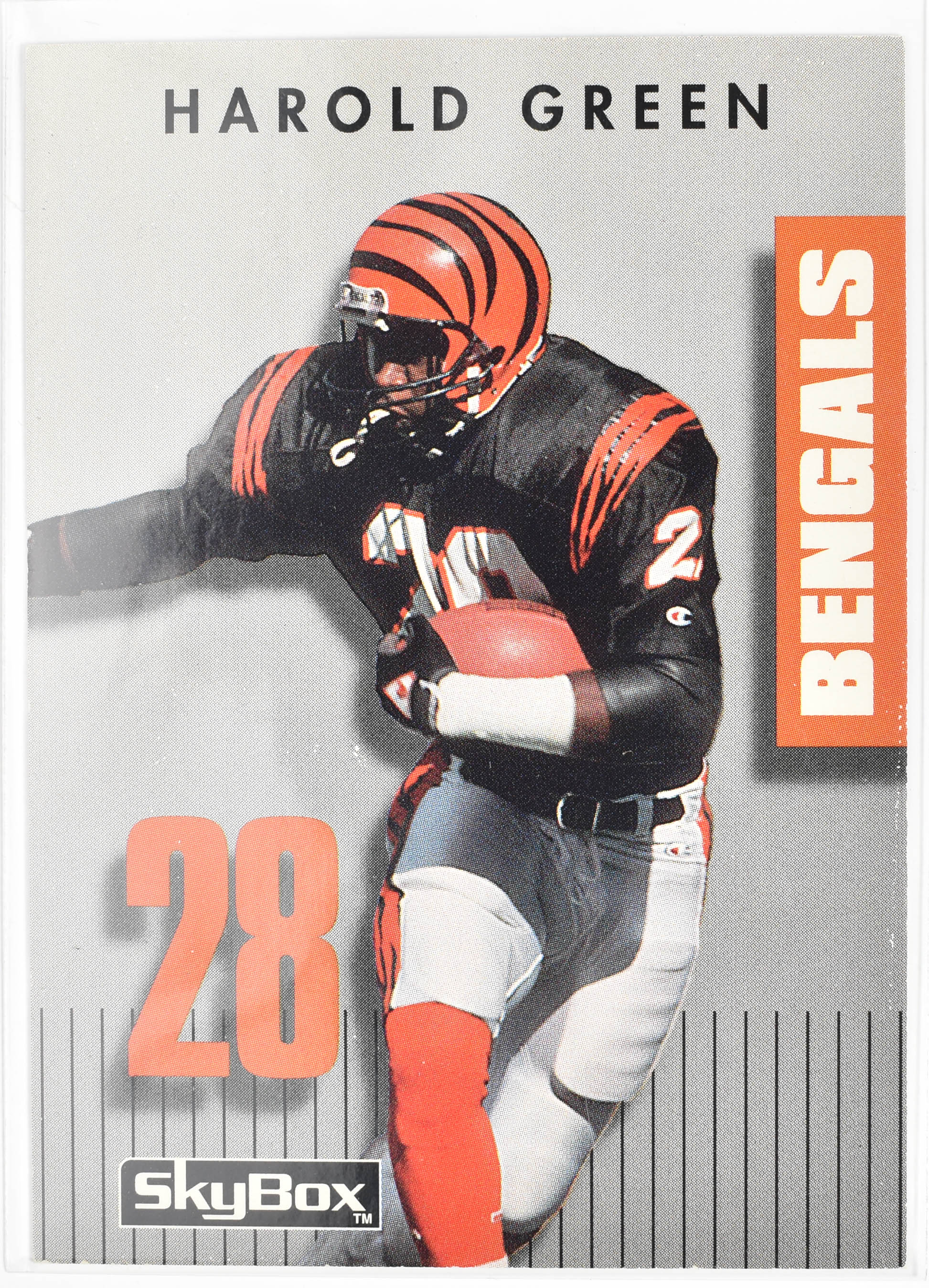 Harold Green 258 Primetime Skybox 1992 Cincinnati Bengals