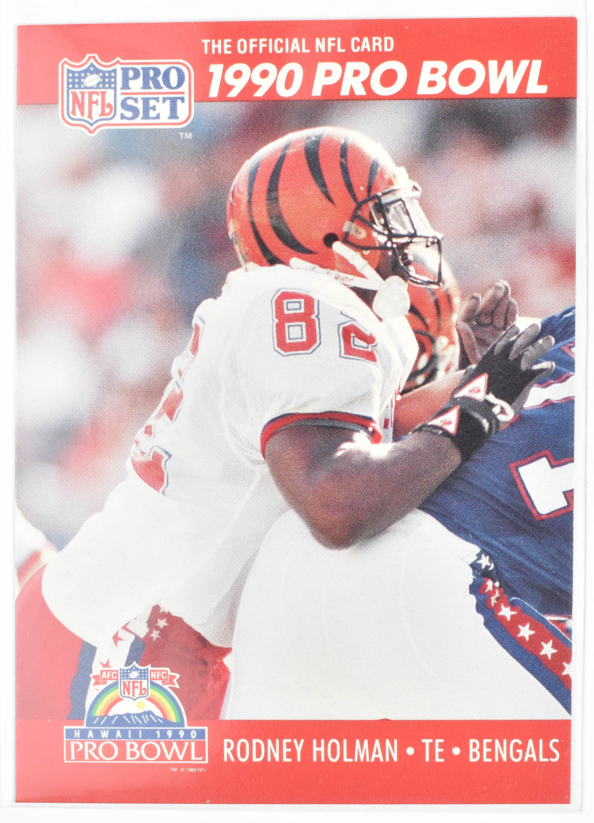 Rodney Holman 344 1990 Pro Set Cincinnati Bengals
