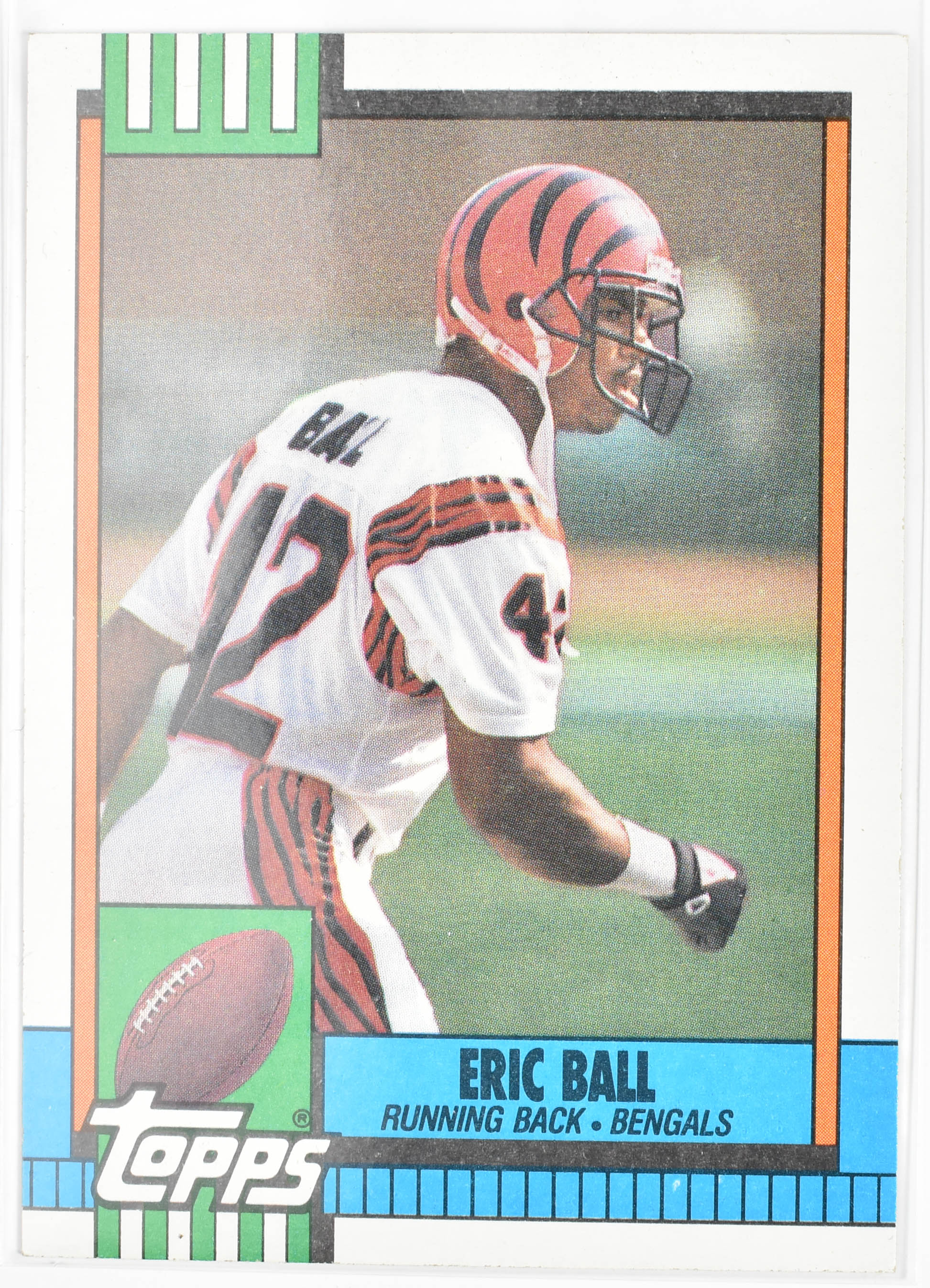 Eric Ball 266 Topps 1990 Cincinnati Bengals