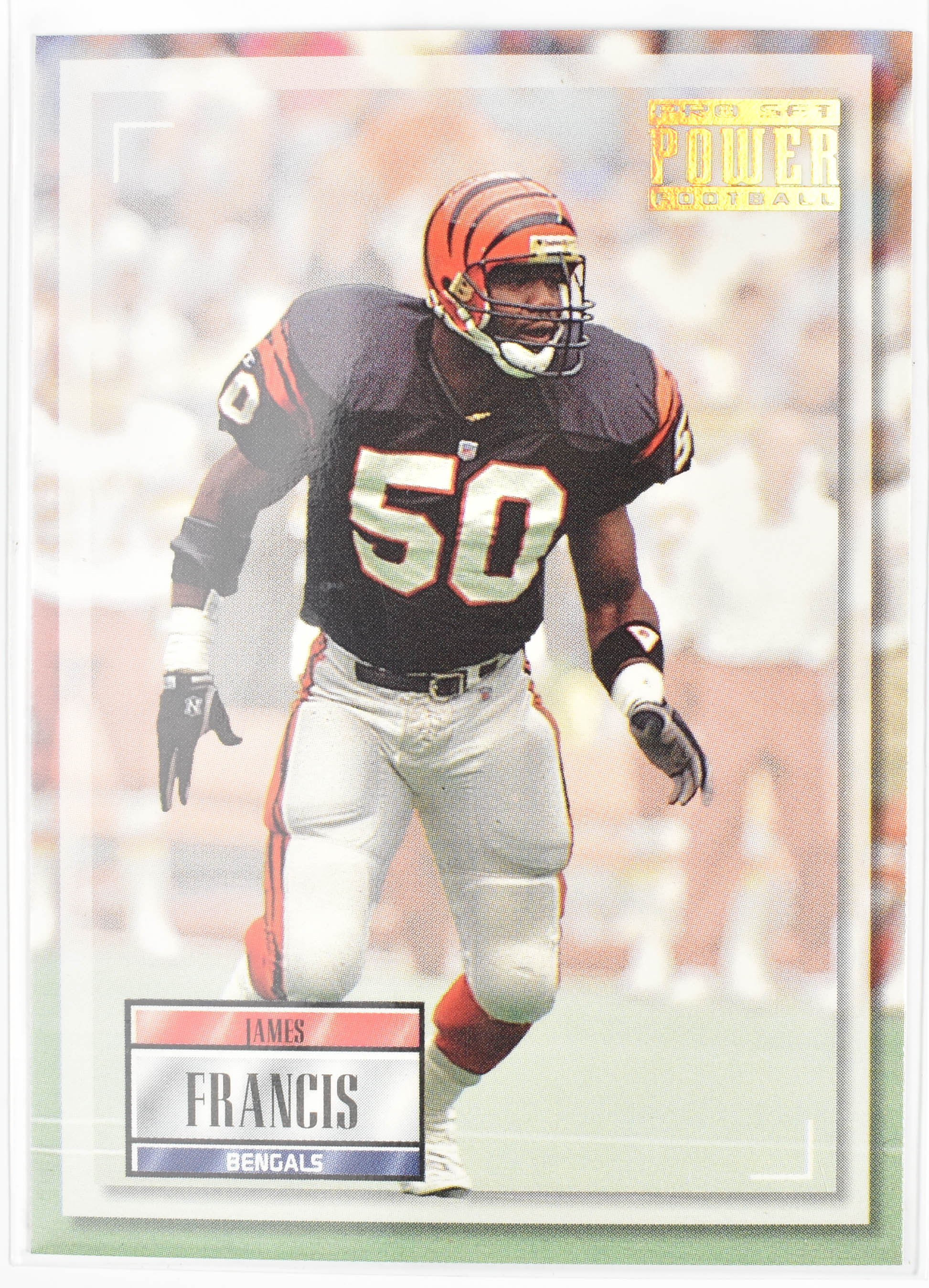 James Francis 150 Pro Set Power 1993 Cincinnati Bengals