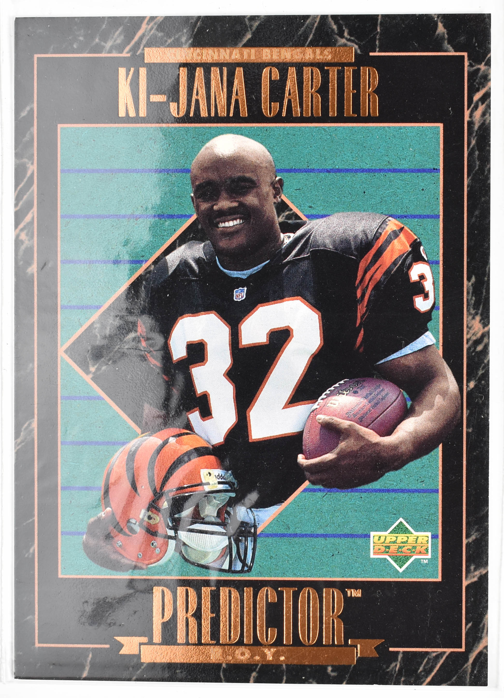 Predictor Football Game Rules HP11 Upper Deck 1995 Cincinnati Bengals