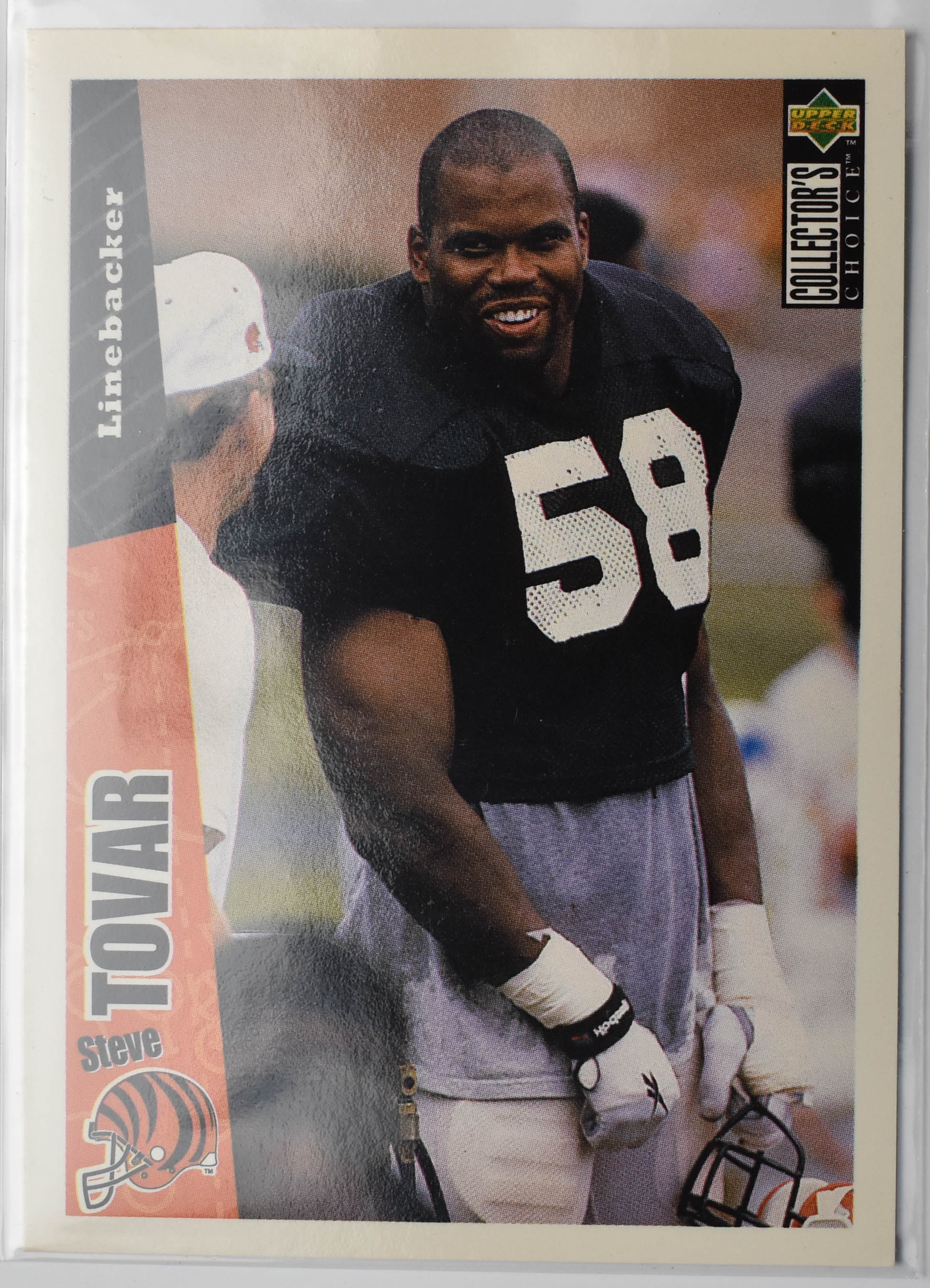 Steve Tovar 203 Upper Deck 1996 Cincinnati Bengals