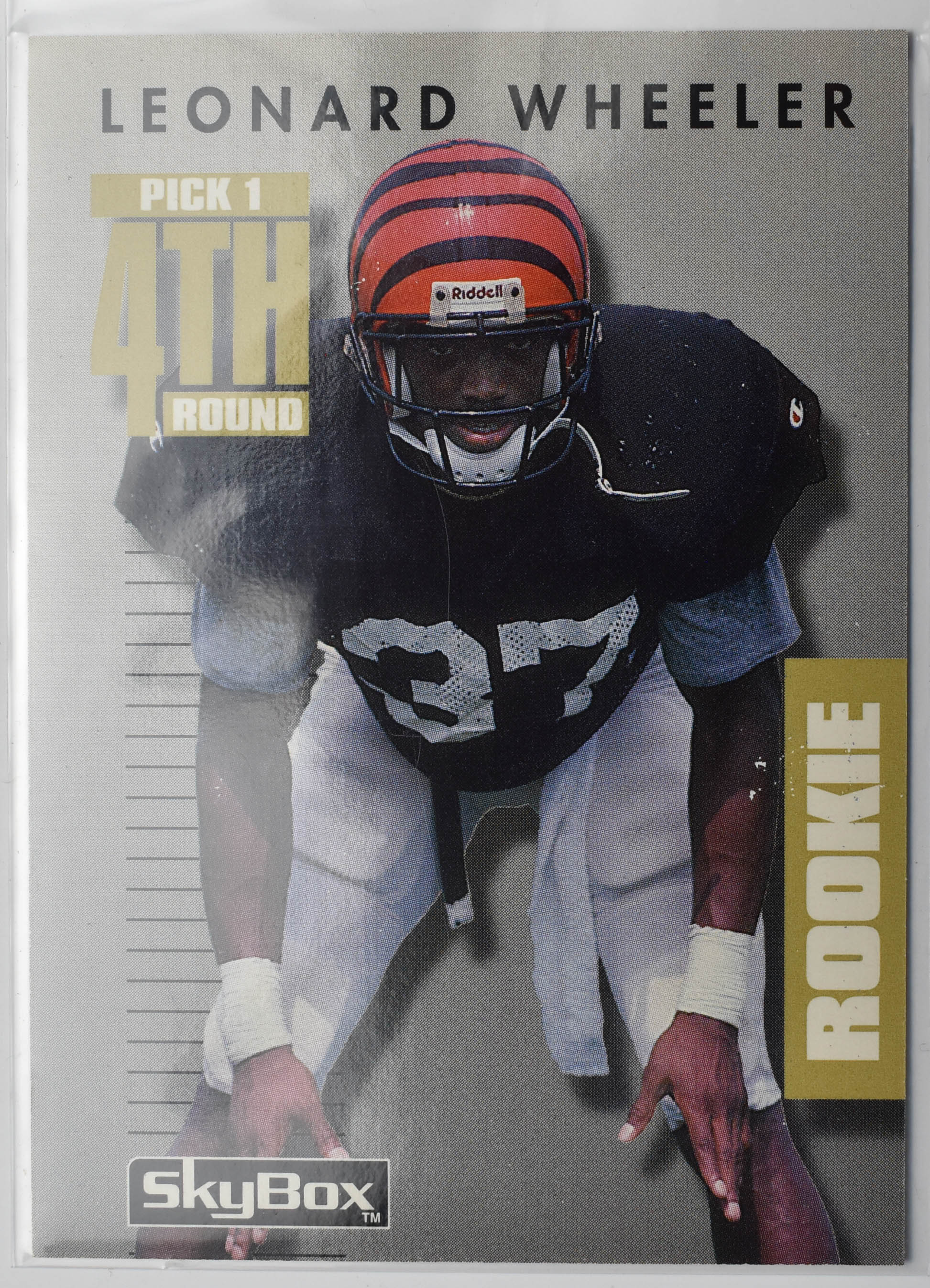 Leonard Wheeler 132 Skybox 1992 Cincinnati Bengals