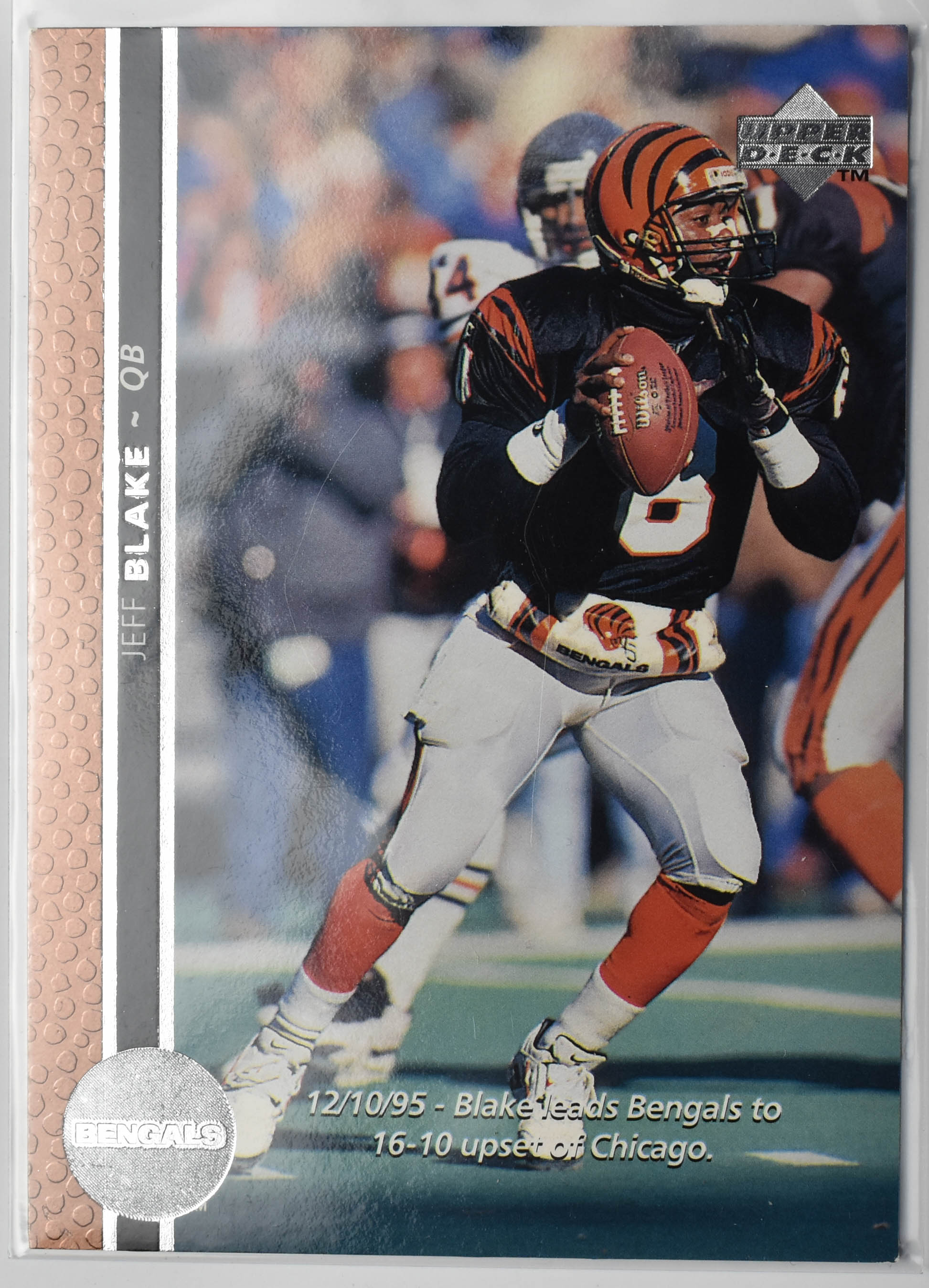 Jeff Blake 127 Upper Deck 1996 Cincinnati Bengals