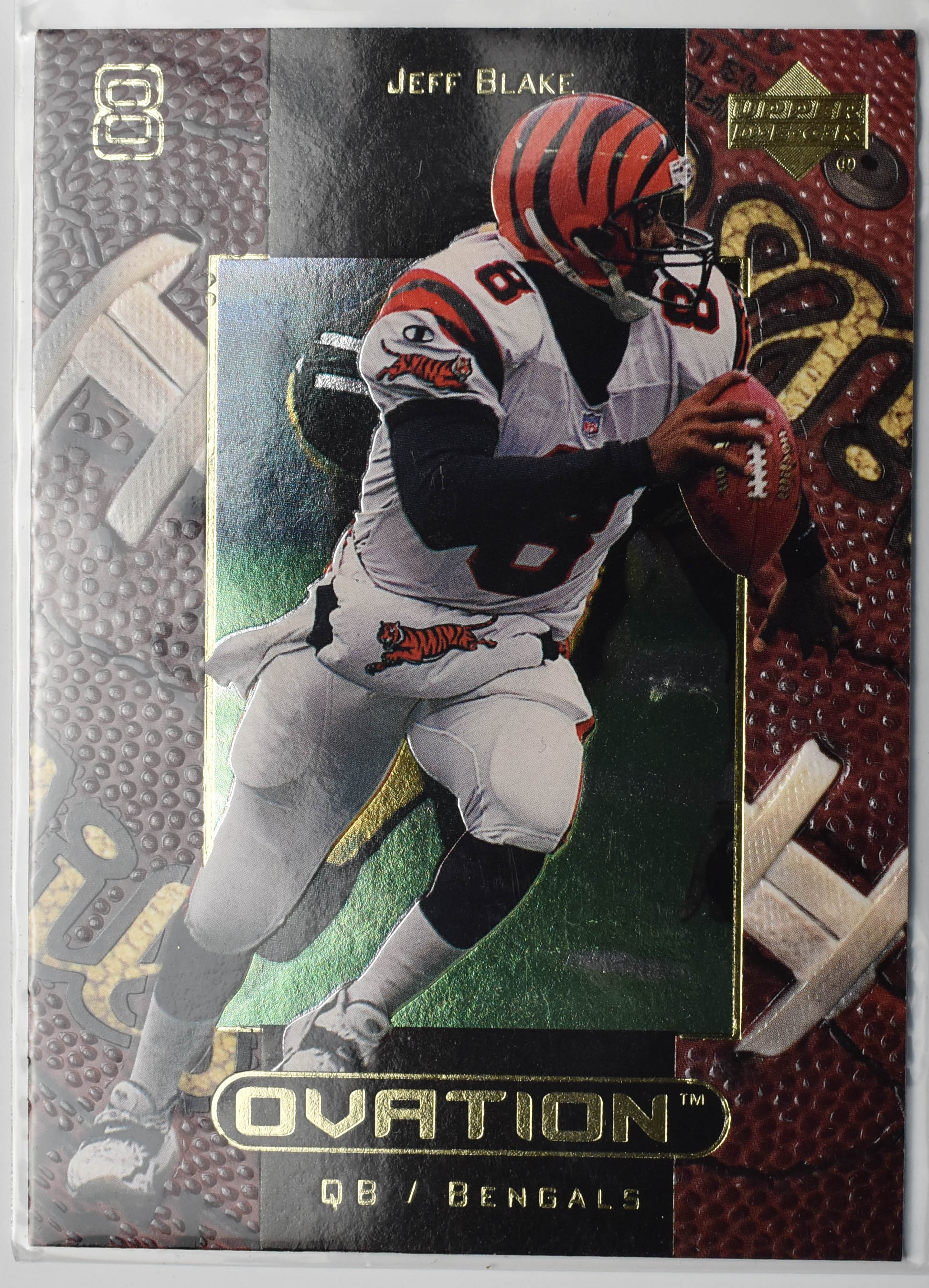 Jeff Blake 13 Upper Deck 1999 Ovation Cincinnati Bengals