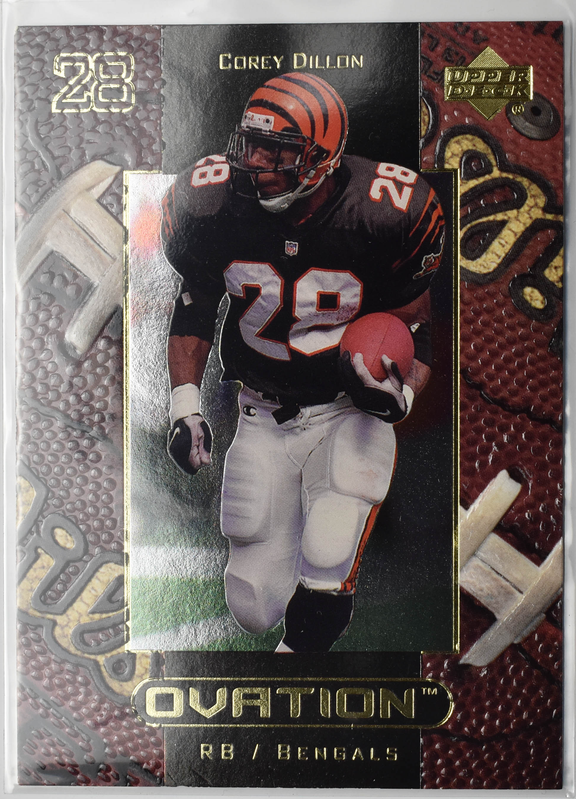 Corey Dillon 12 Upper Deck 1999 Cincinnati Bengals