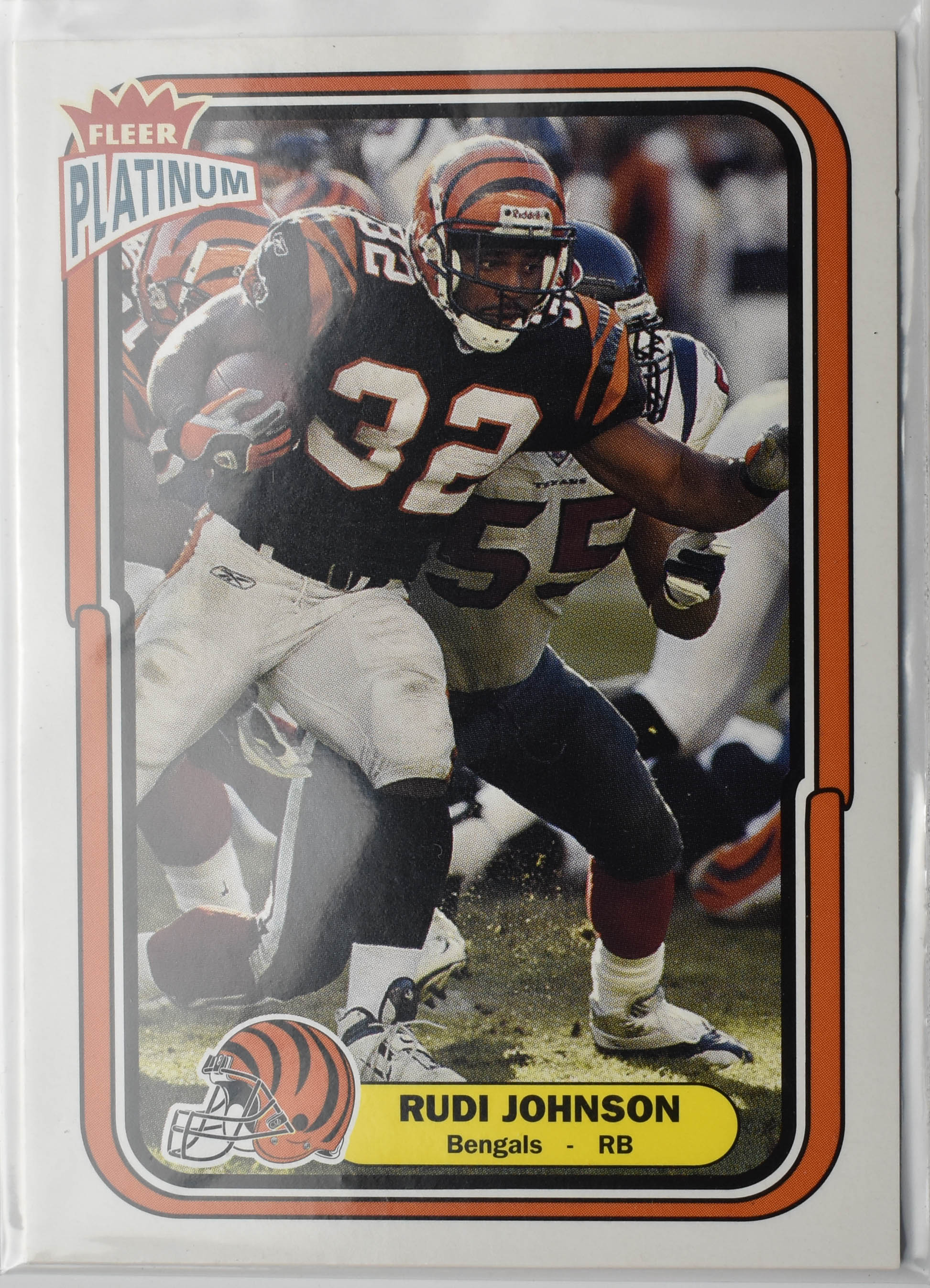 Rudi Johnson 114 Fleer 2004 Cincinnati Bengals