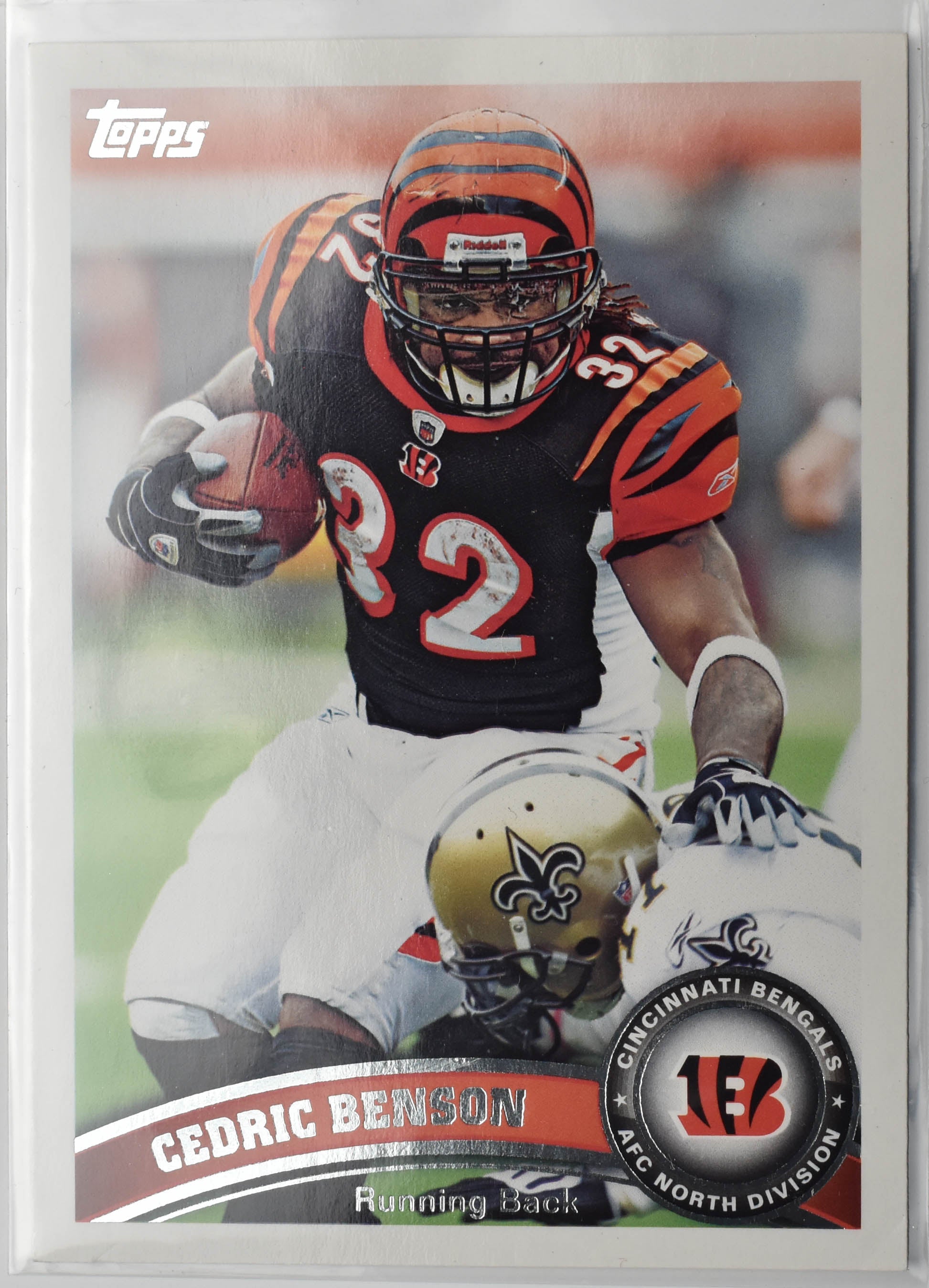 Cedric Benson 339 Topps 2011 Cincinnati Bengals