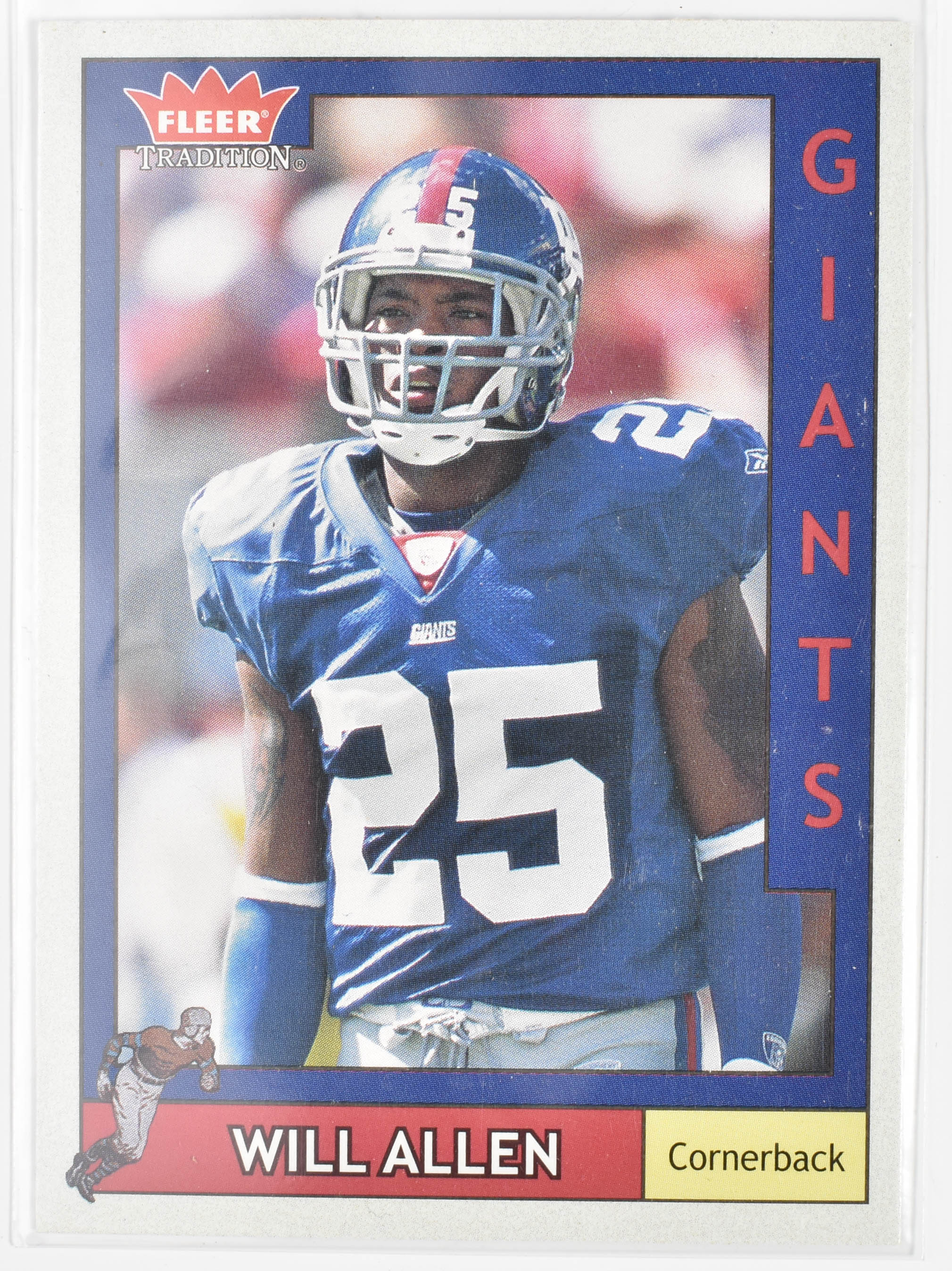 Will Allen 217 Fleer 2003 New York Giants