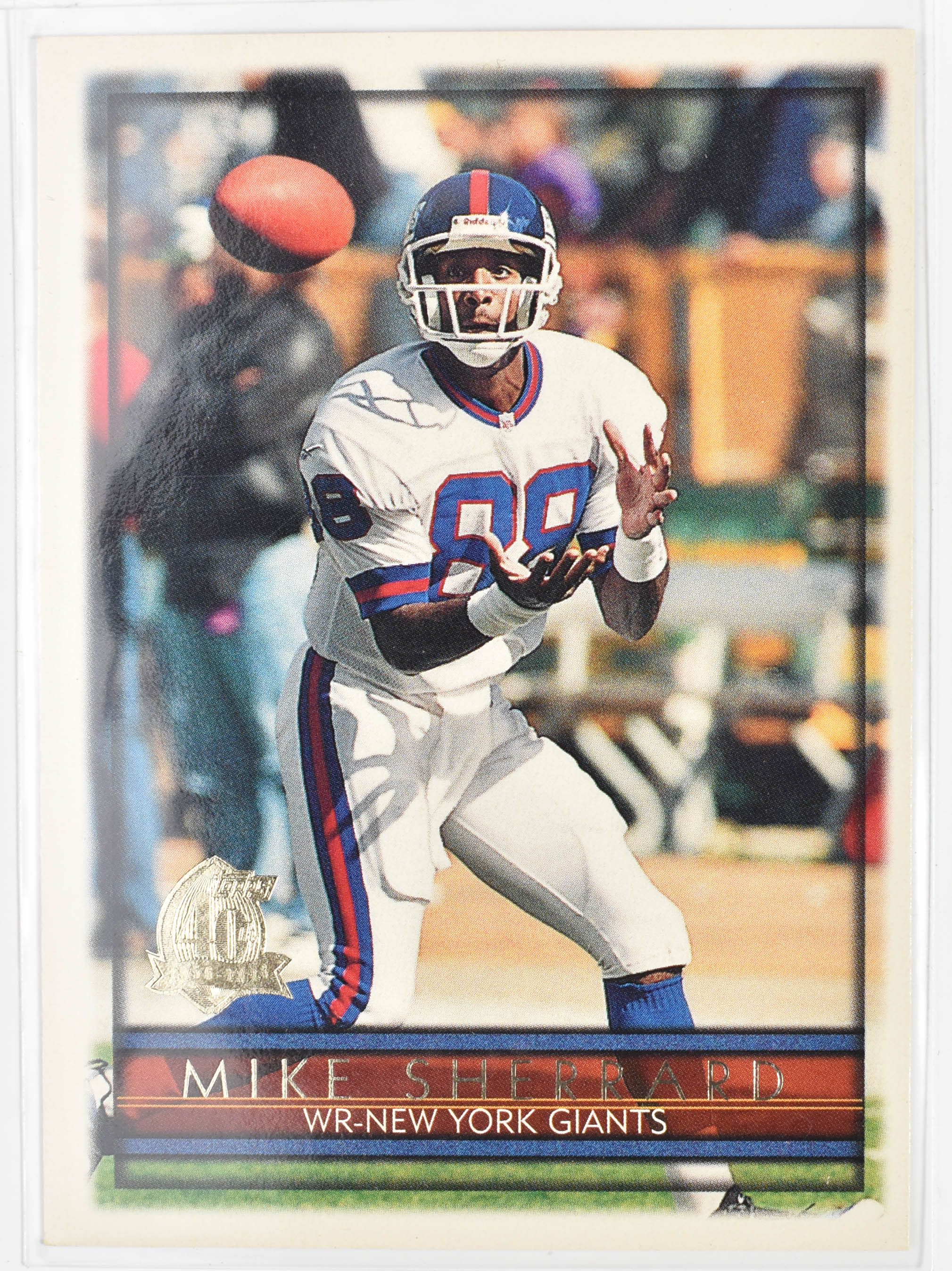 Mike Sherrard 338 Topps 1996 New York Giants