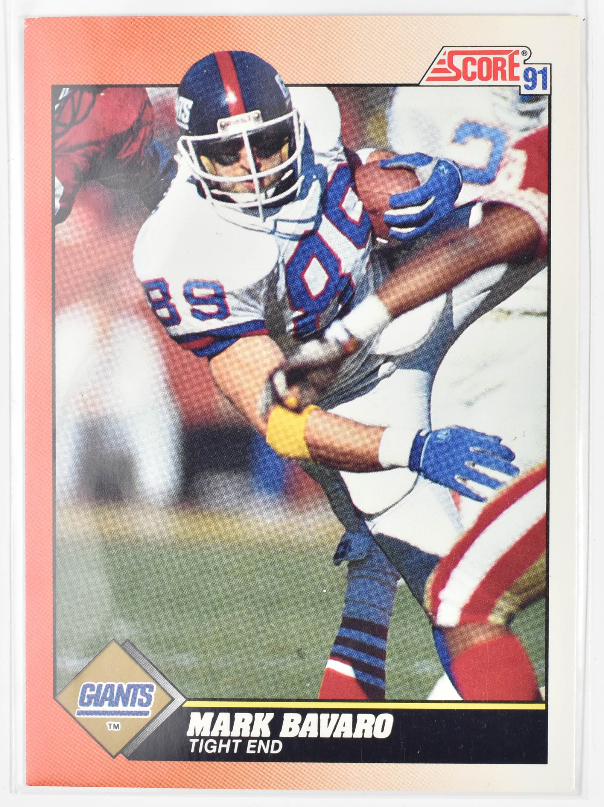 Mark Bavaro 359 Score 1991 New York Giants