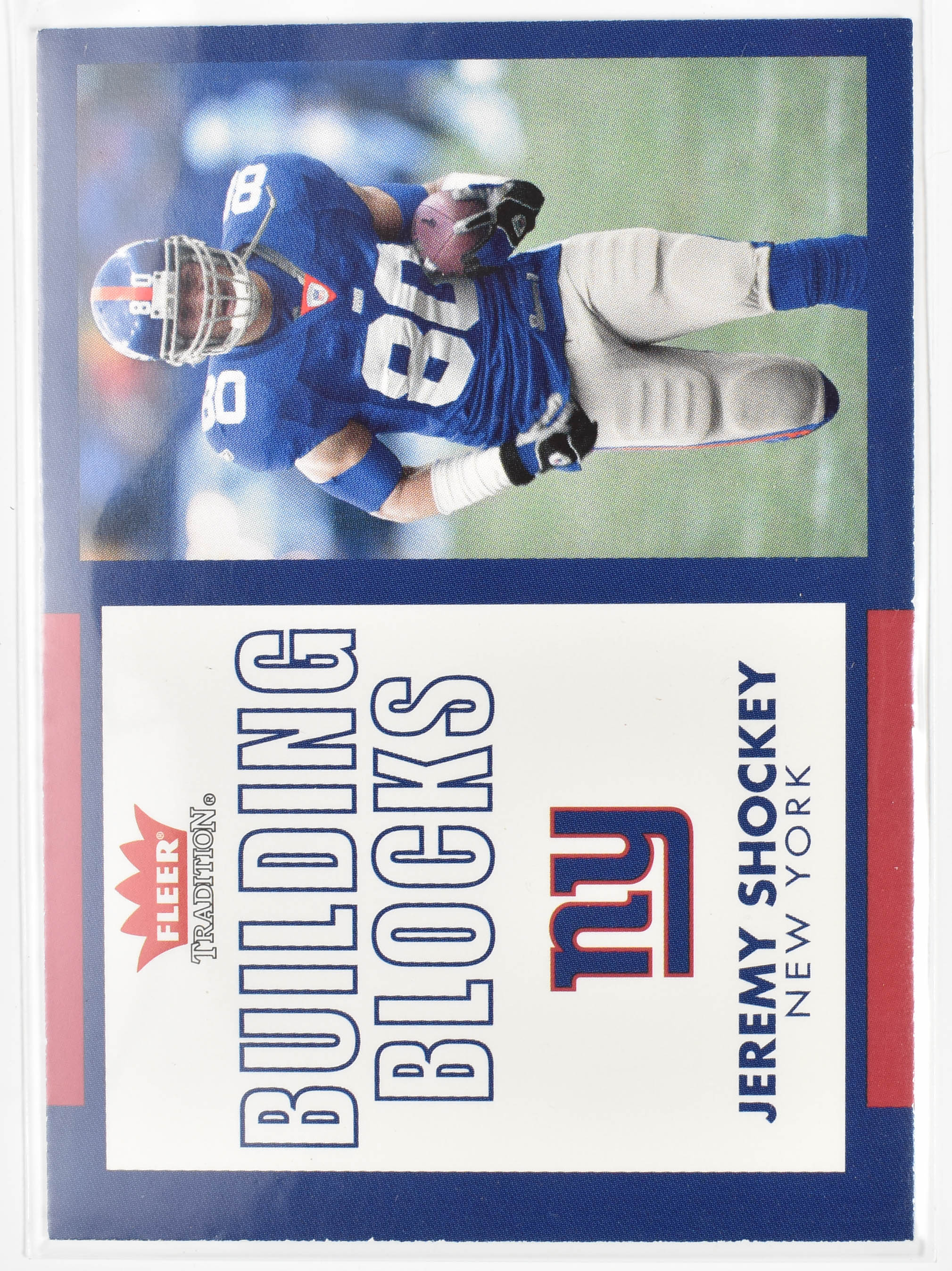 Jeremy Shockey 231 Fleer 2003 New York Giants