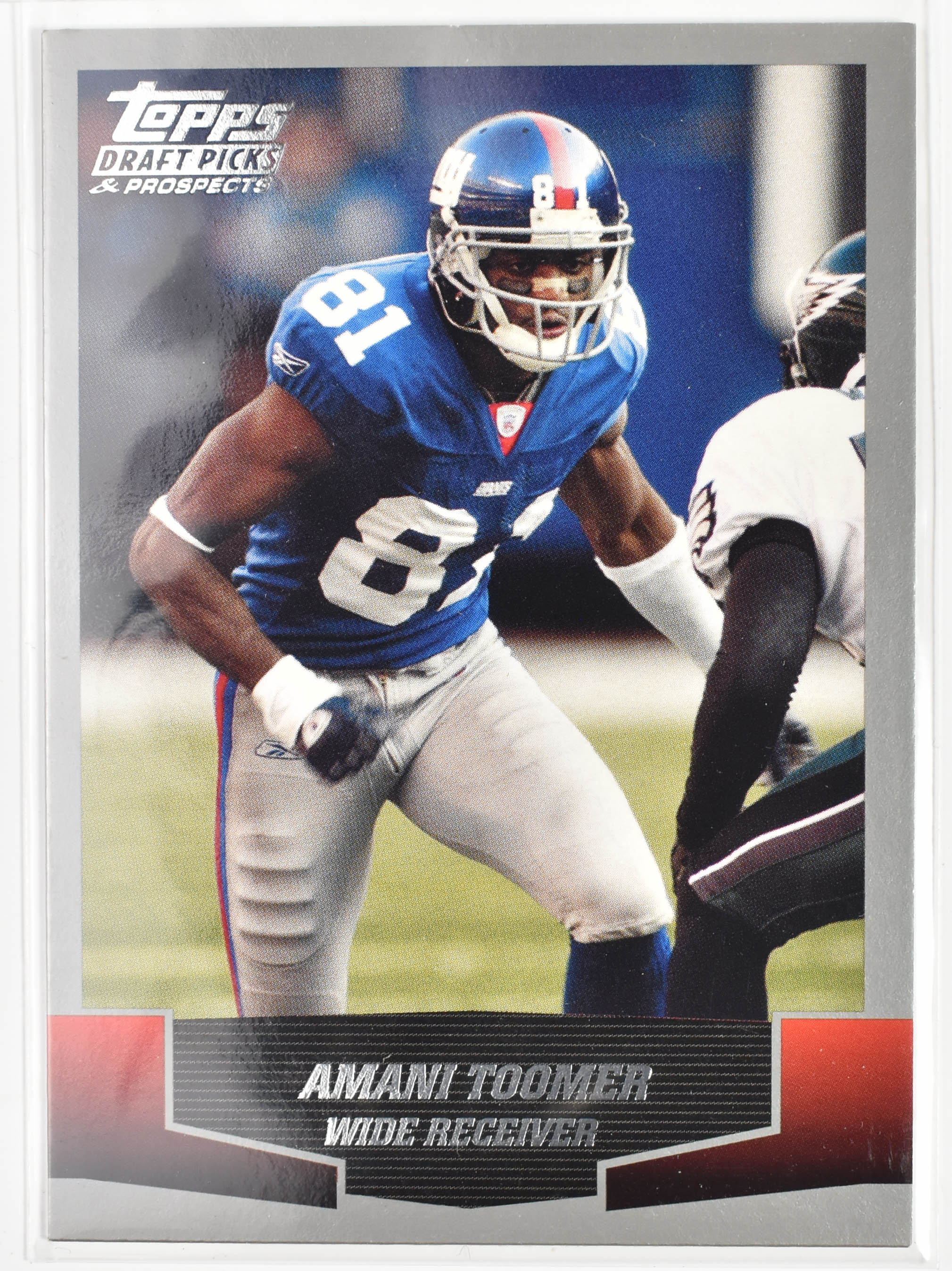 Amani Toomer 49 Topps Draft Pick 2004 New York Giants