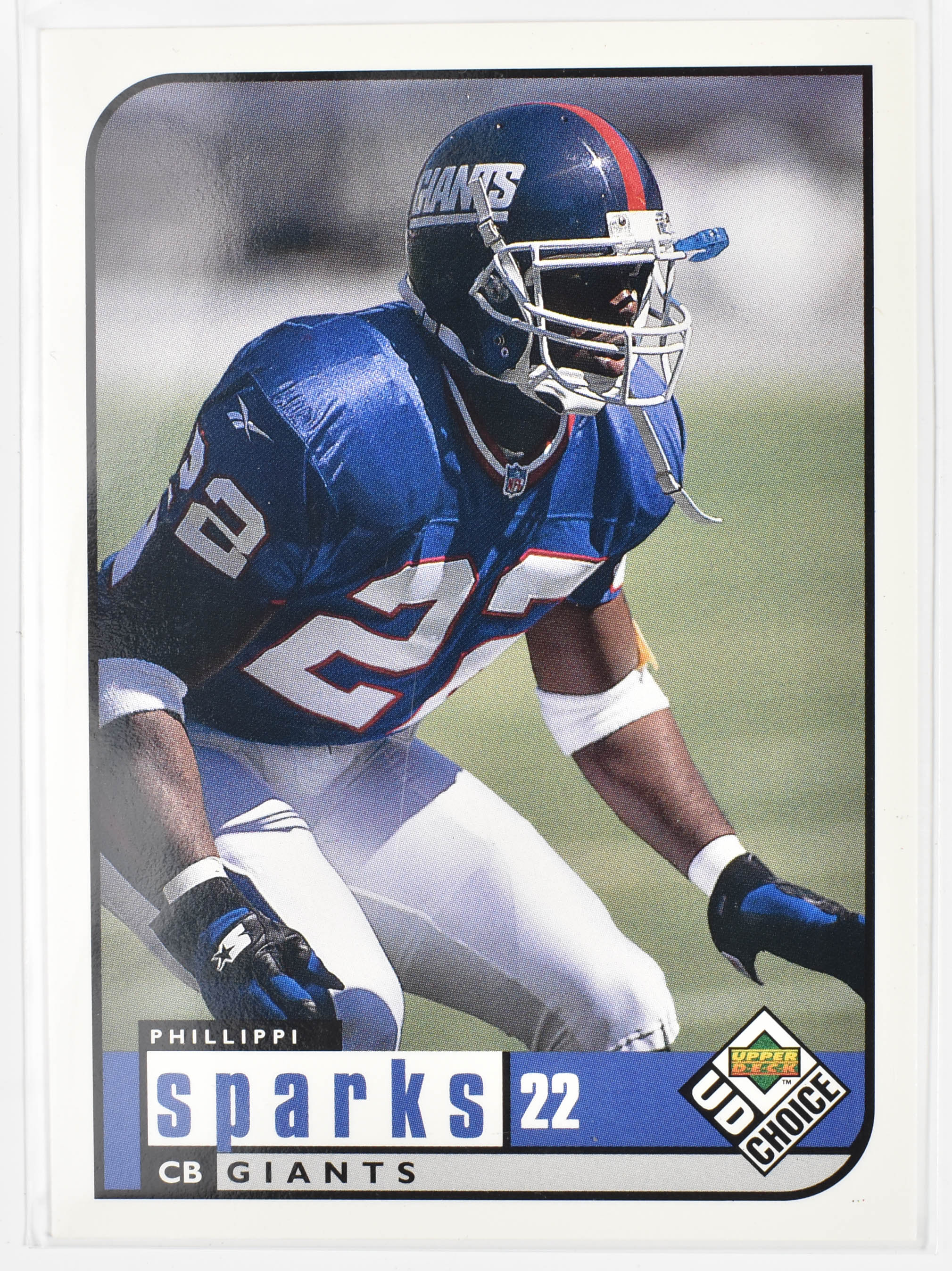 Phillippi Spark 117 Upper Deck 1998 New York Giants