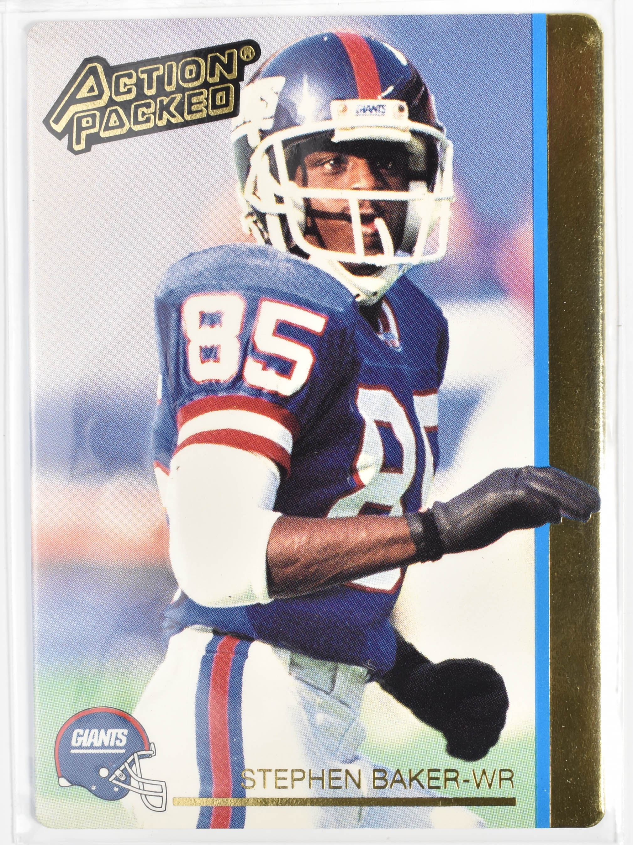 Stephen Baker Action Packed 184 New York Giants 1992