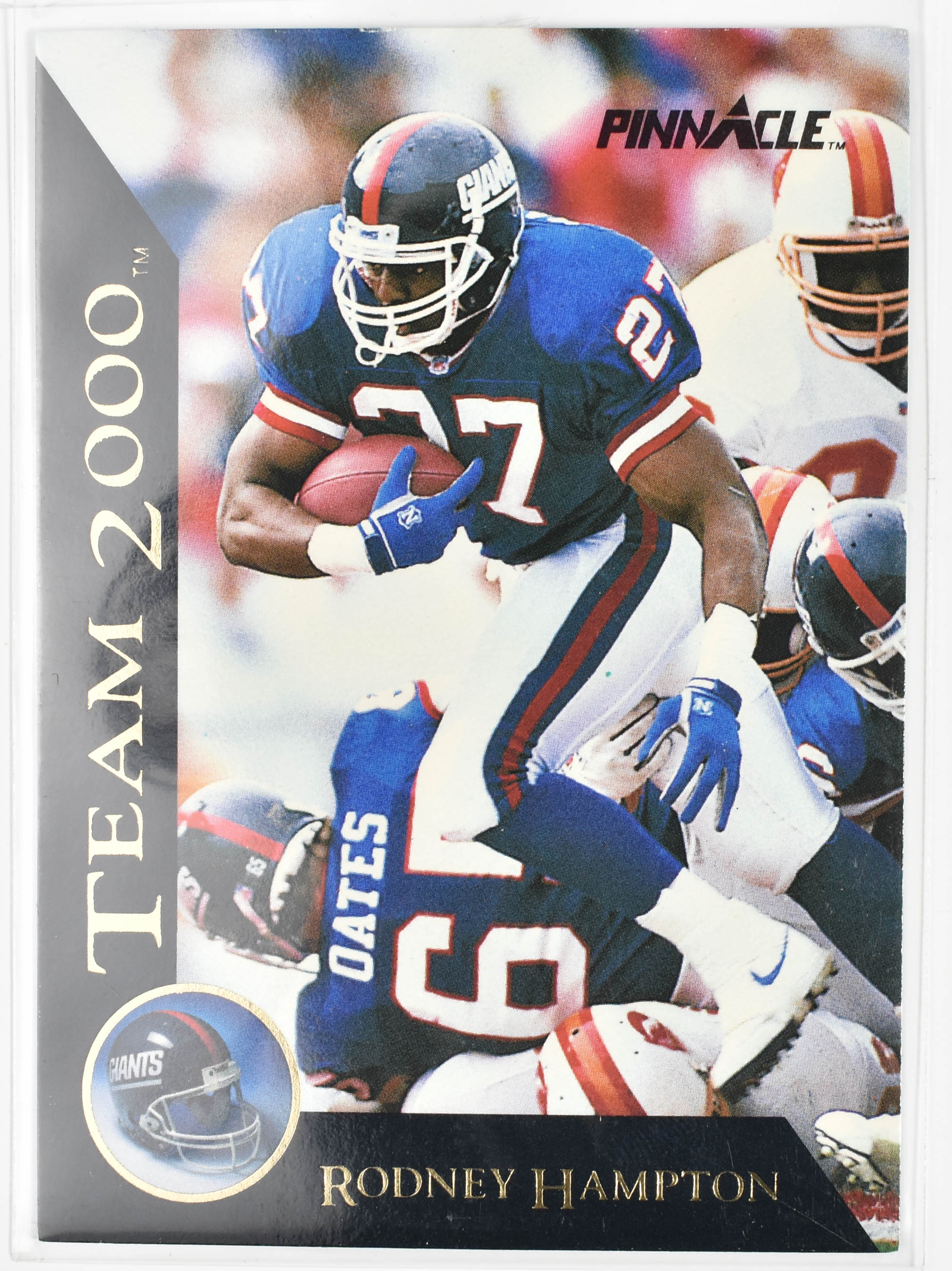 Rodney Hampton 2 of 30 Pinnacle Score Team 2000 Giants Football Card