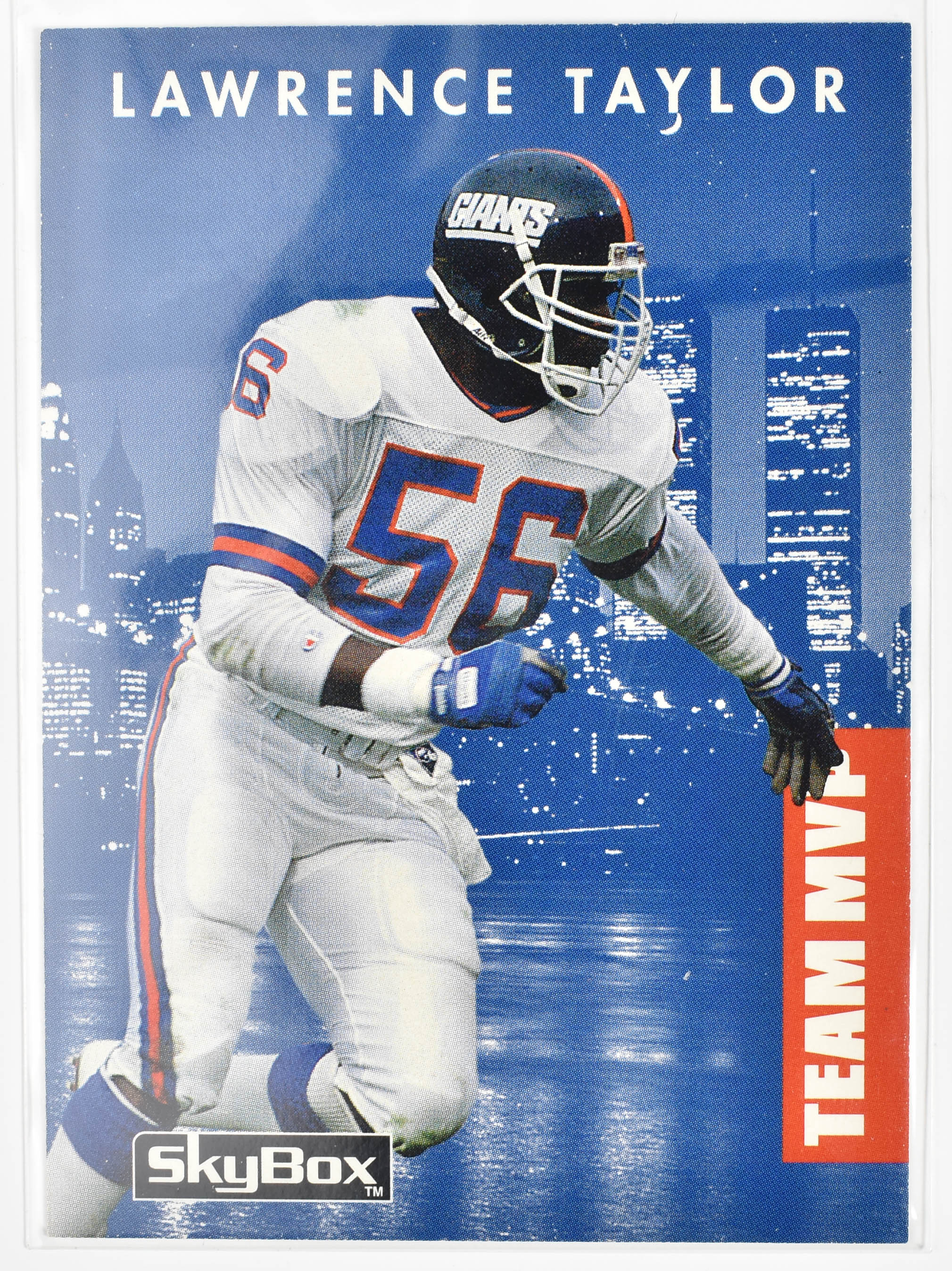 Lawrence Taylor 209 Prime Time Skybox 1992 New York Giants
