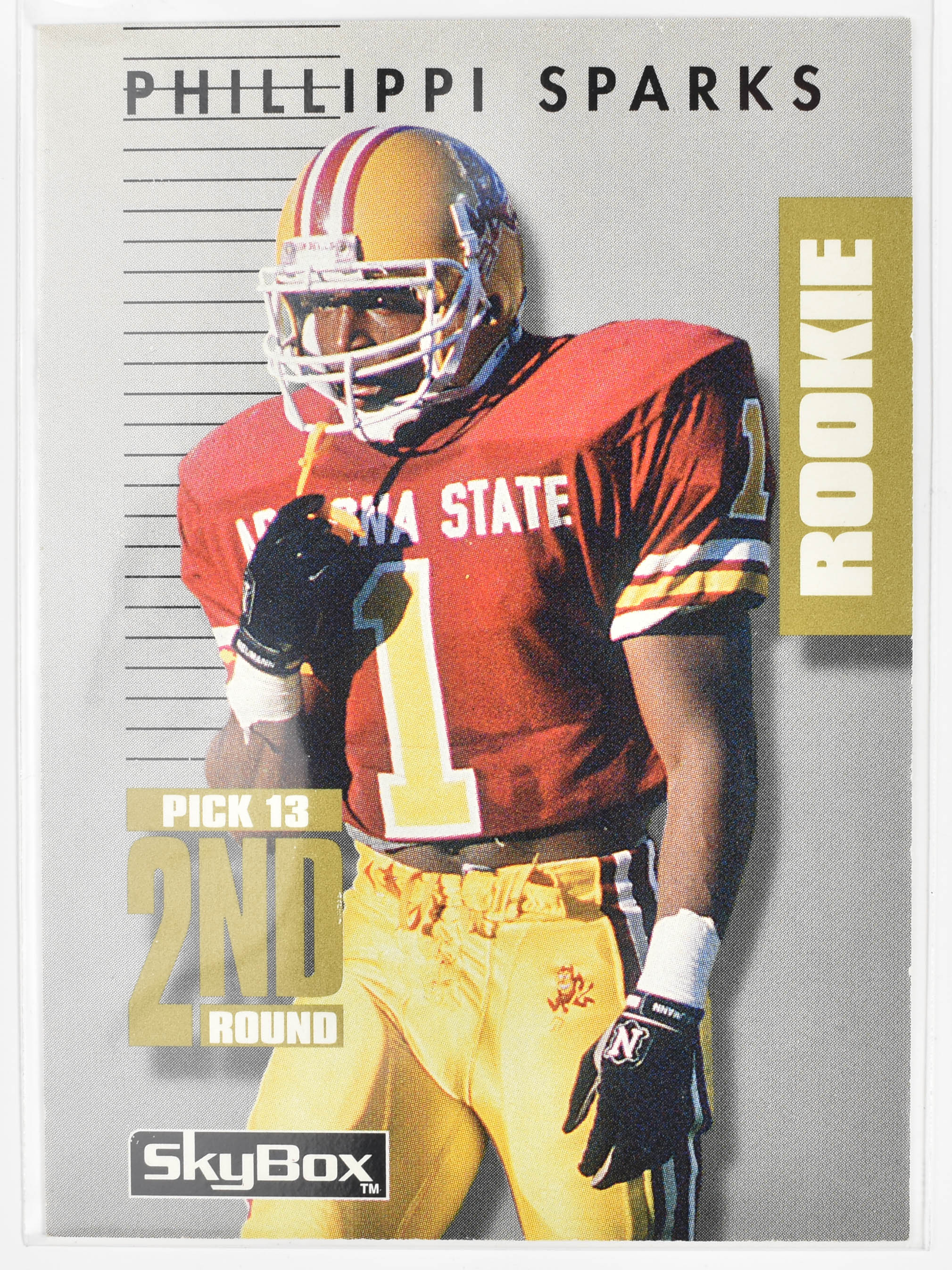 Phillippi Sparks Skybox 218 1992 Prime Time New York Giants