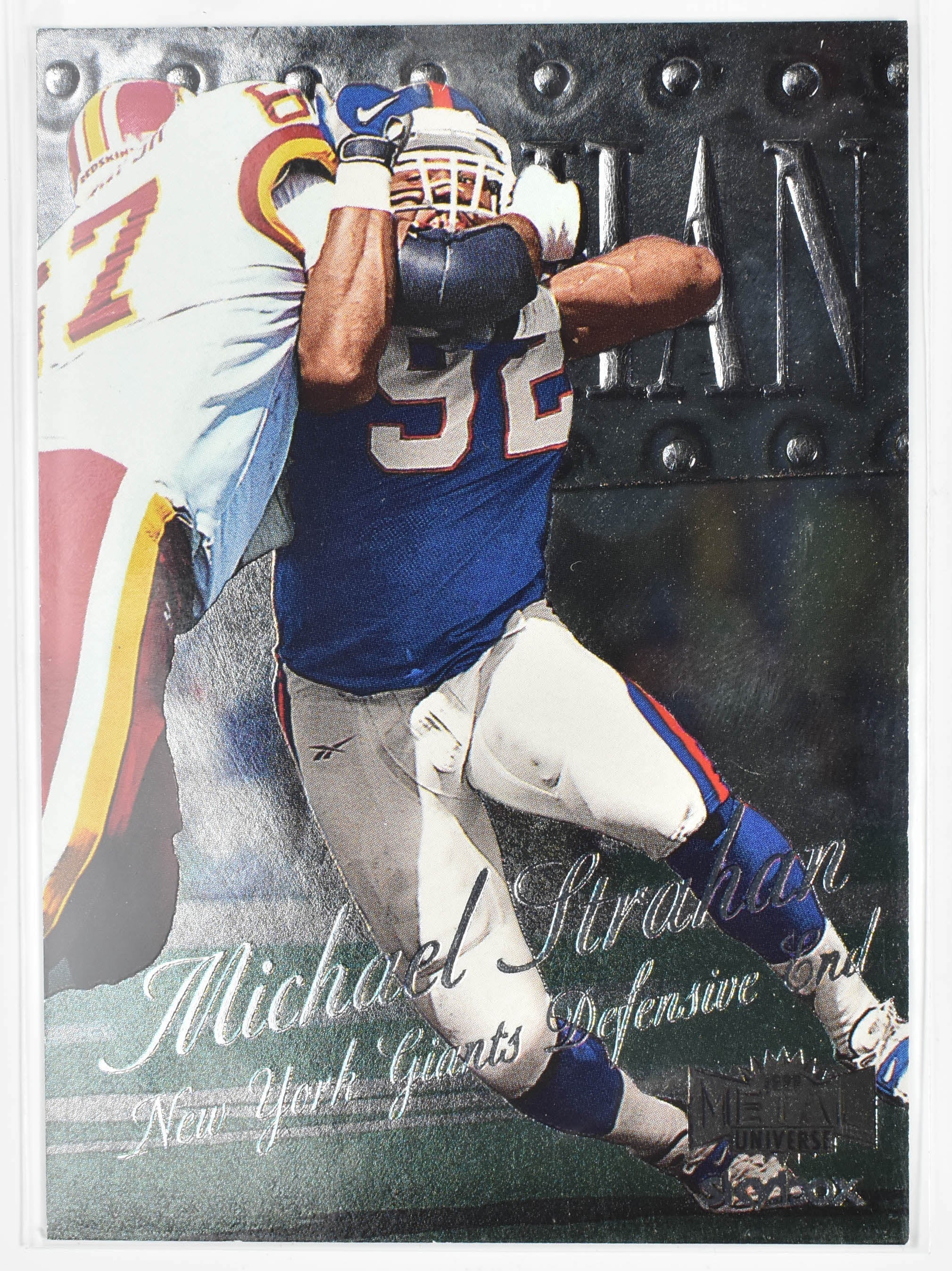 Michael Strahan 171 Fleer 1999 New York Giants Football Card