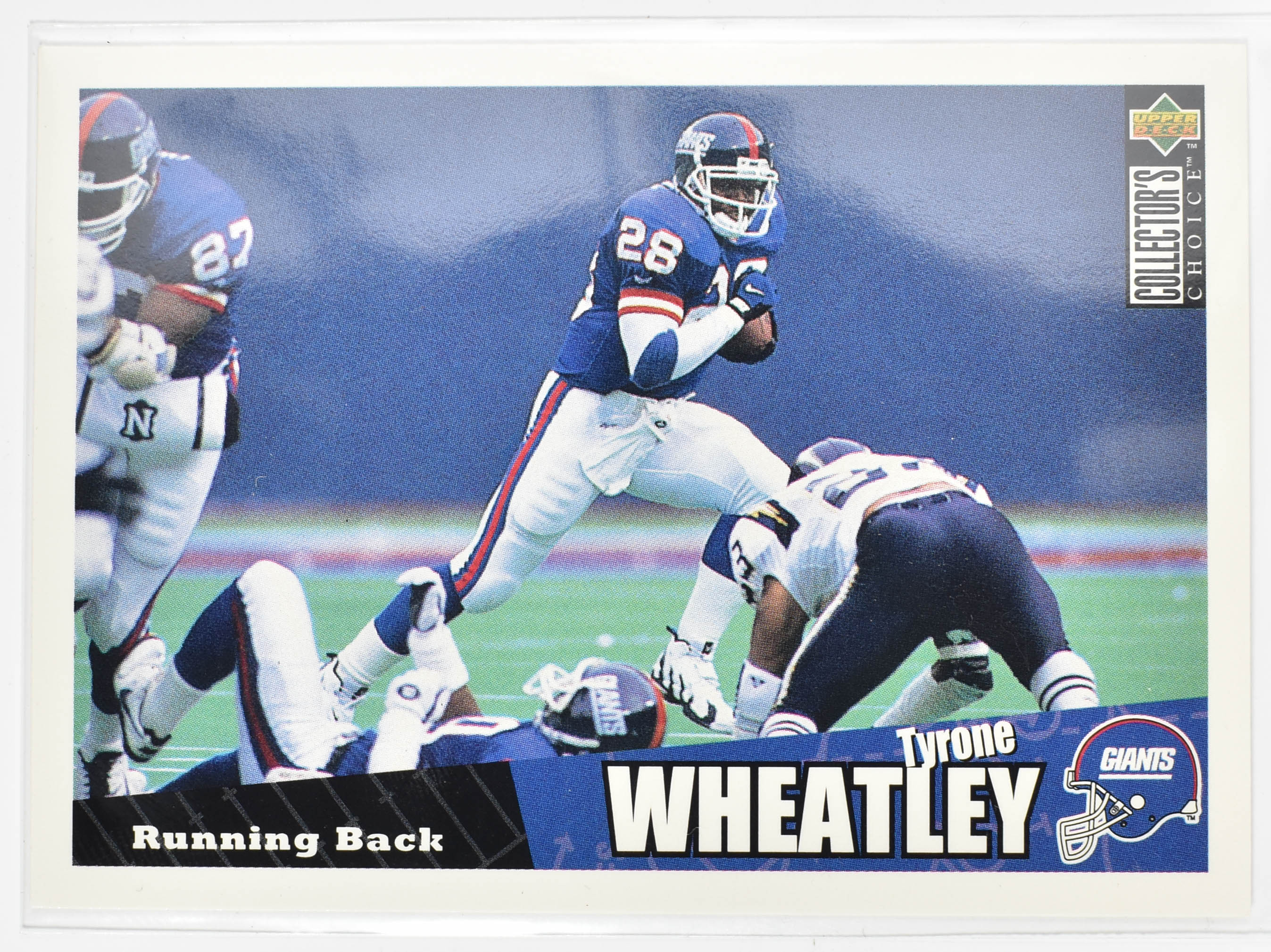 Tyrone Wheatley 333 Upper Deck 1996 Giants Football Card
