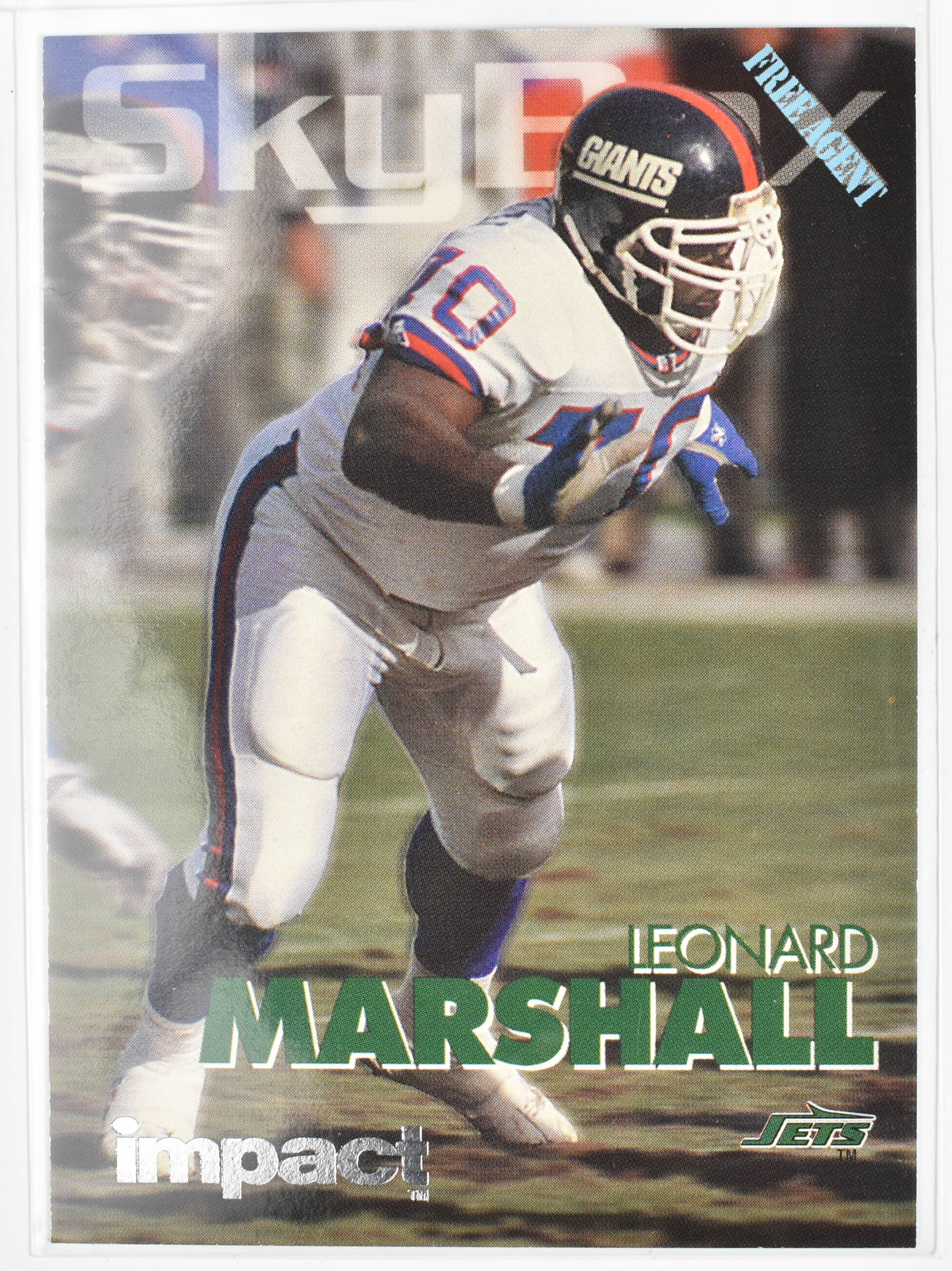 Leonard Marshall 231 Skybox 1993 New York Giants