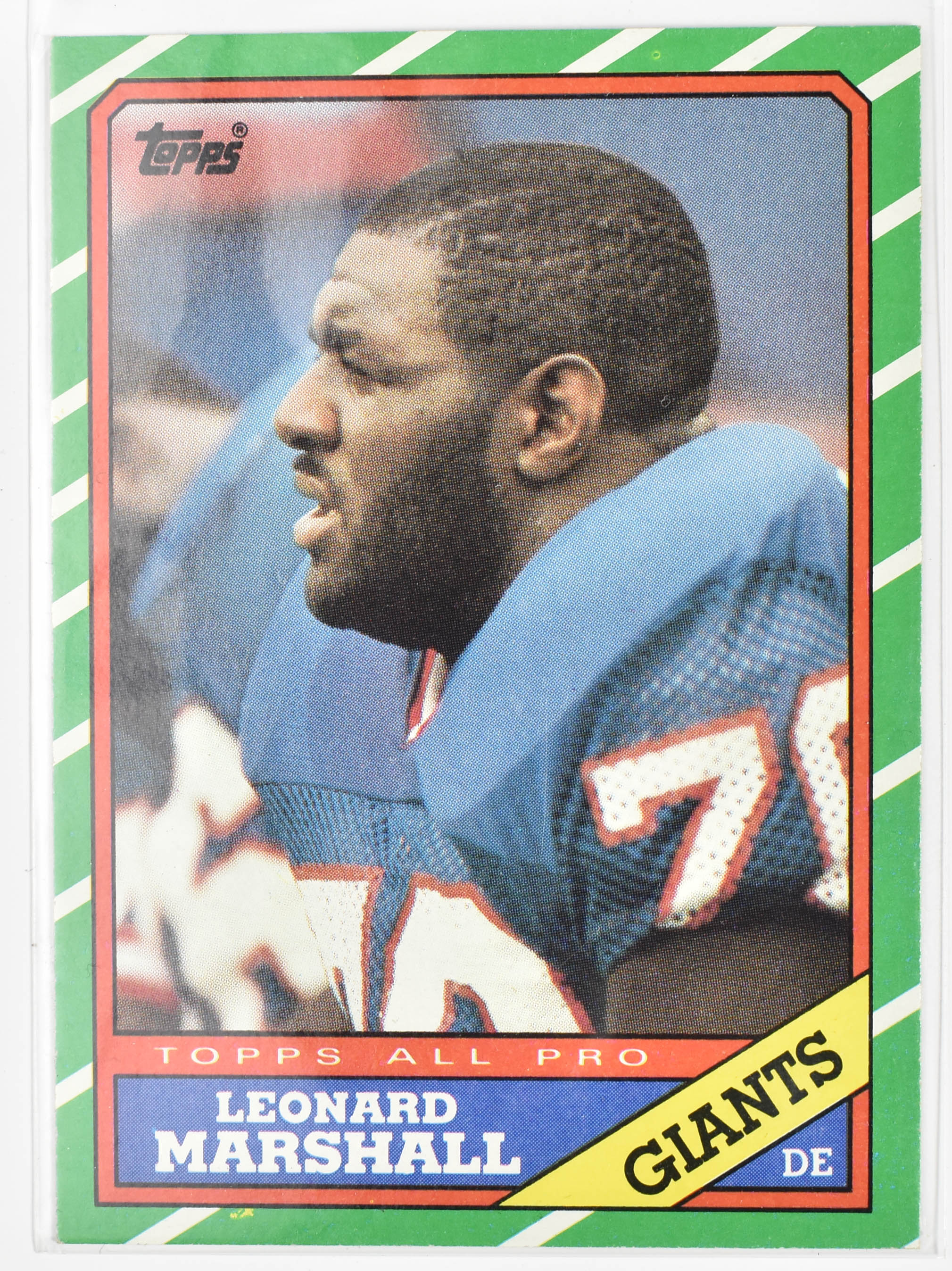 Leonard Marshall Topps All Pro 148 New York Giants