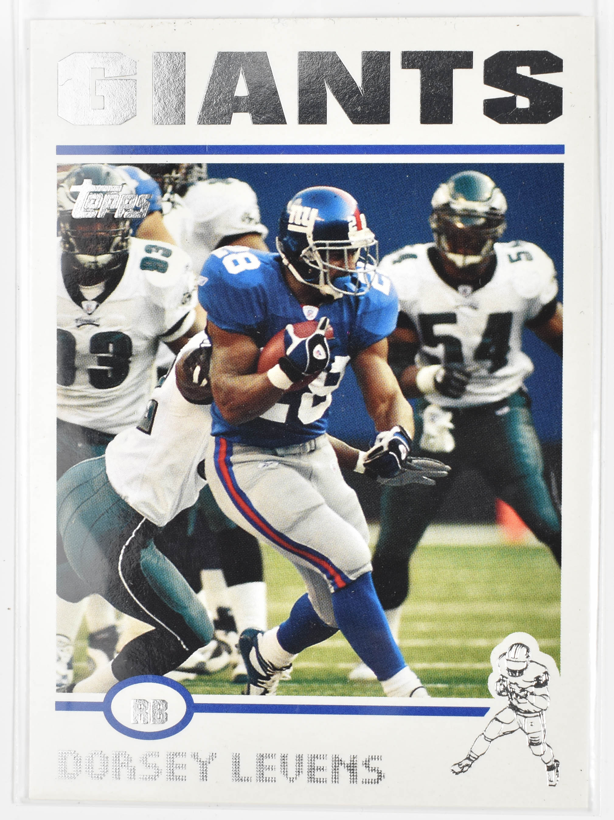 Dorsey Levens 5 Topps 2004 New York Giants