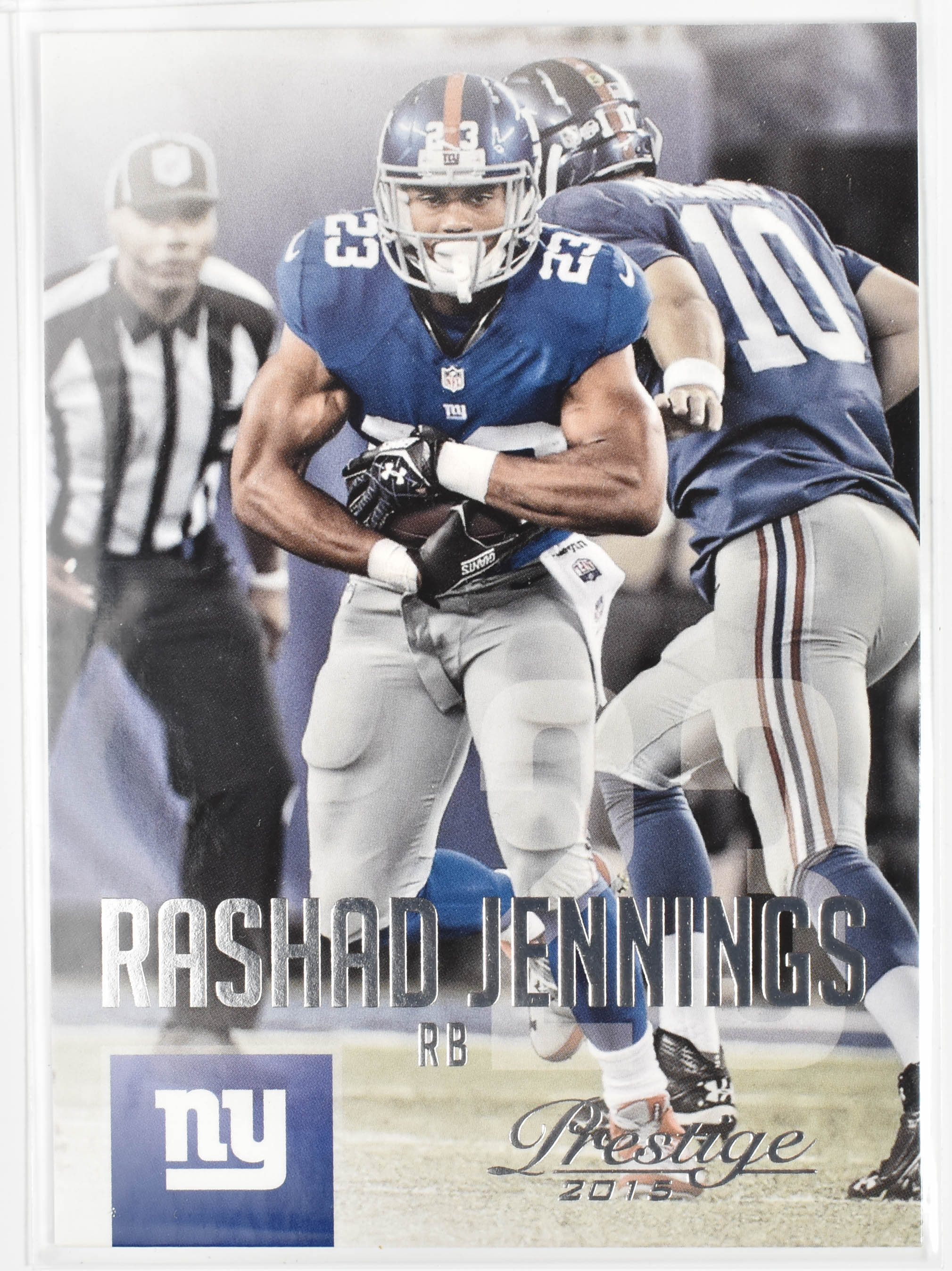 Rashad Jennings 42 Prestige Panini 2015 New York Giants
