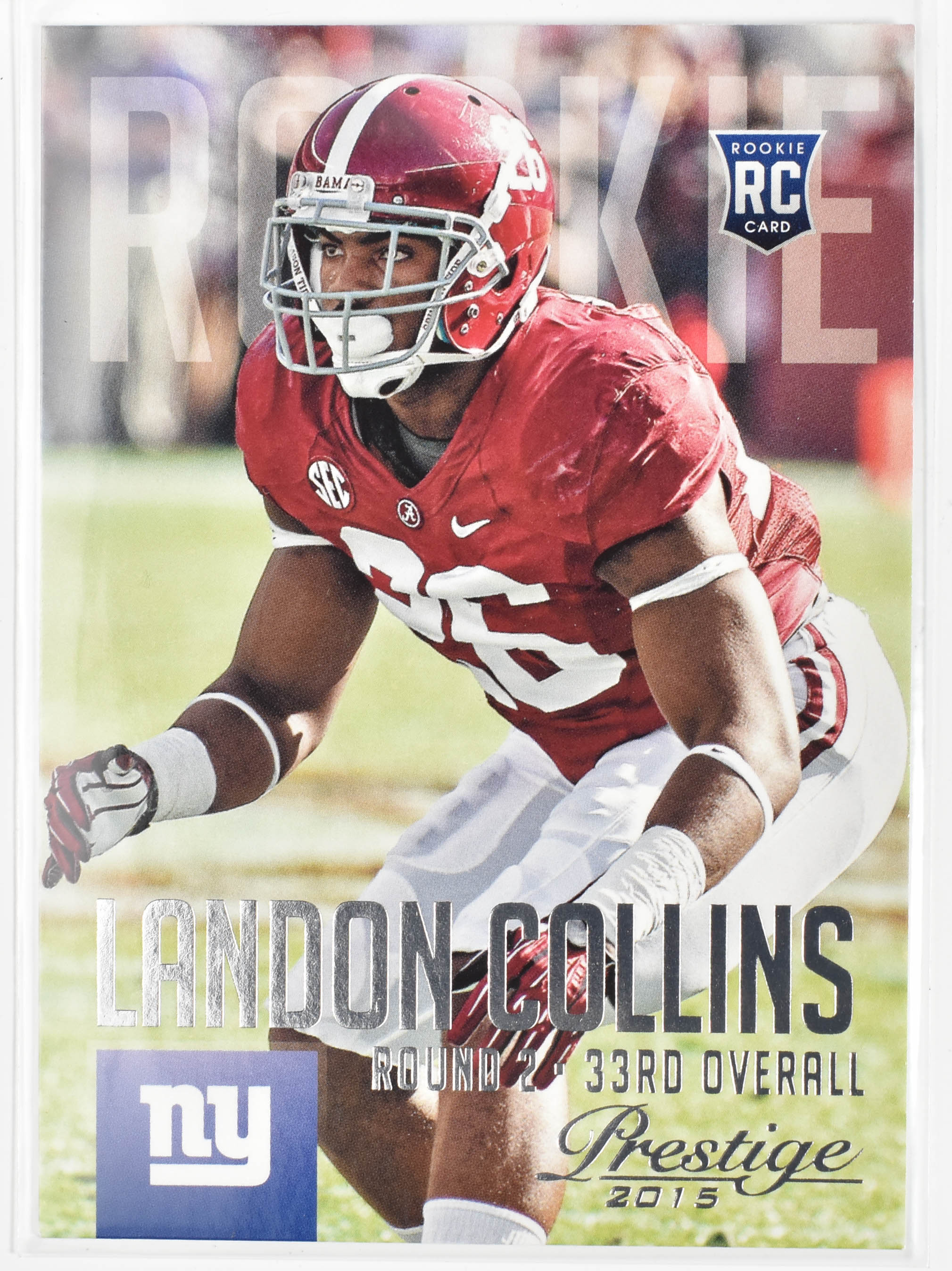Landon Collins Rookie 260 Panini 2015 Prestige New York Giants