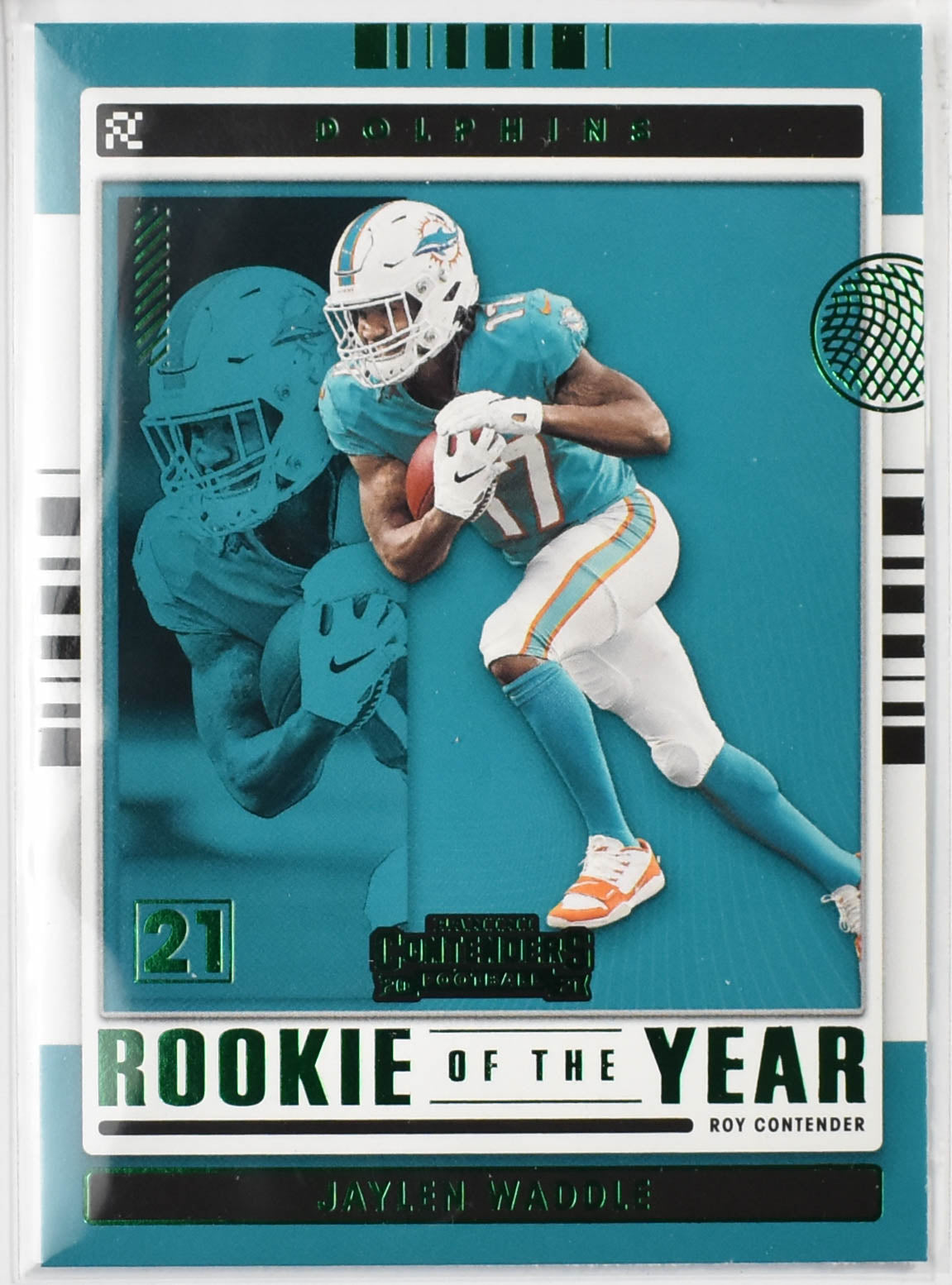 Jaylen Waddle Rookie ROY-JWA 2021 Panini Contenders Football