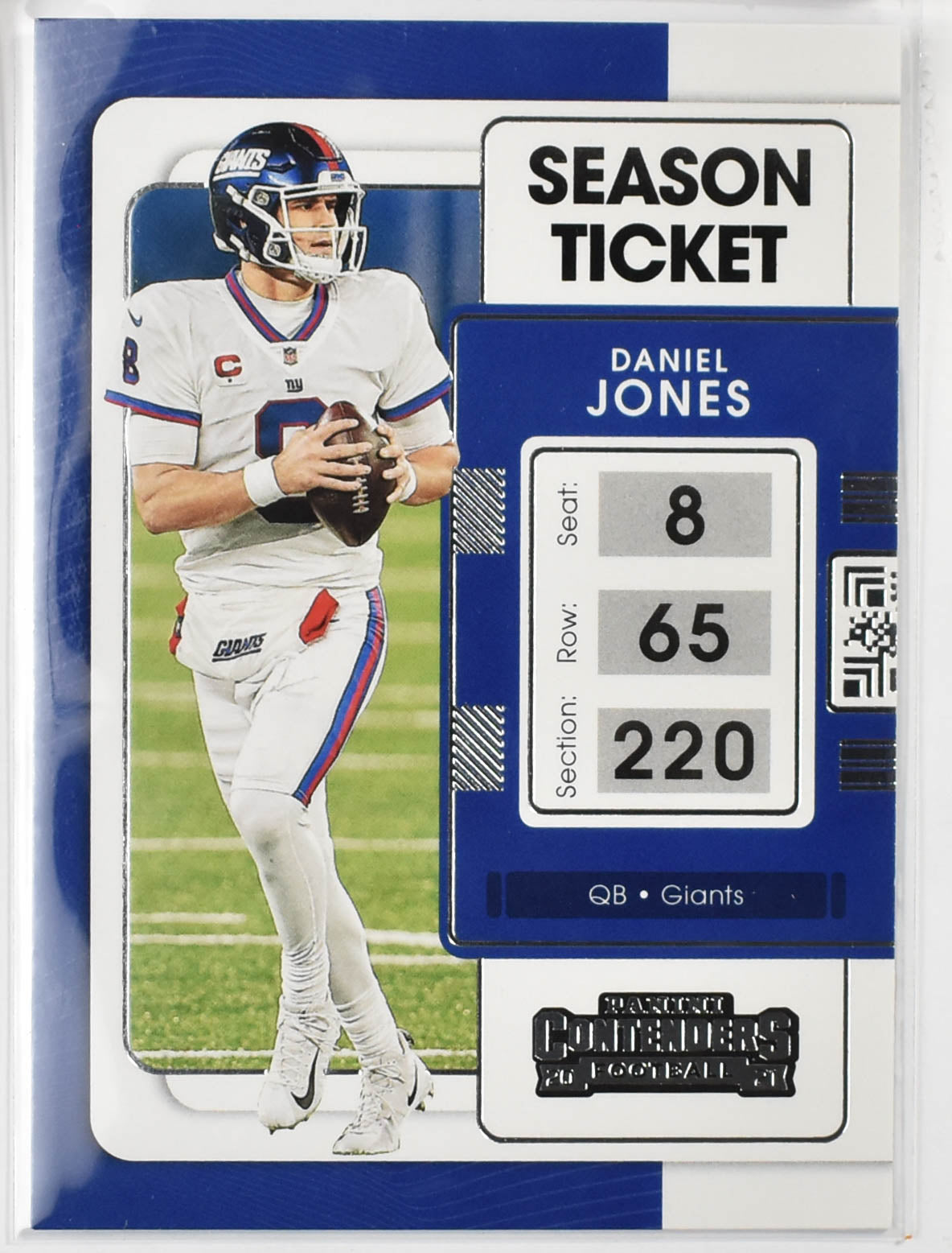 Daniel Jones 73 2021 Panini Contenders Football
