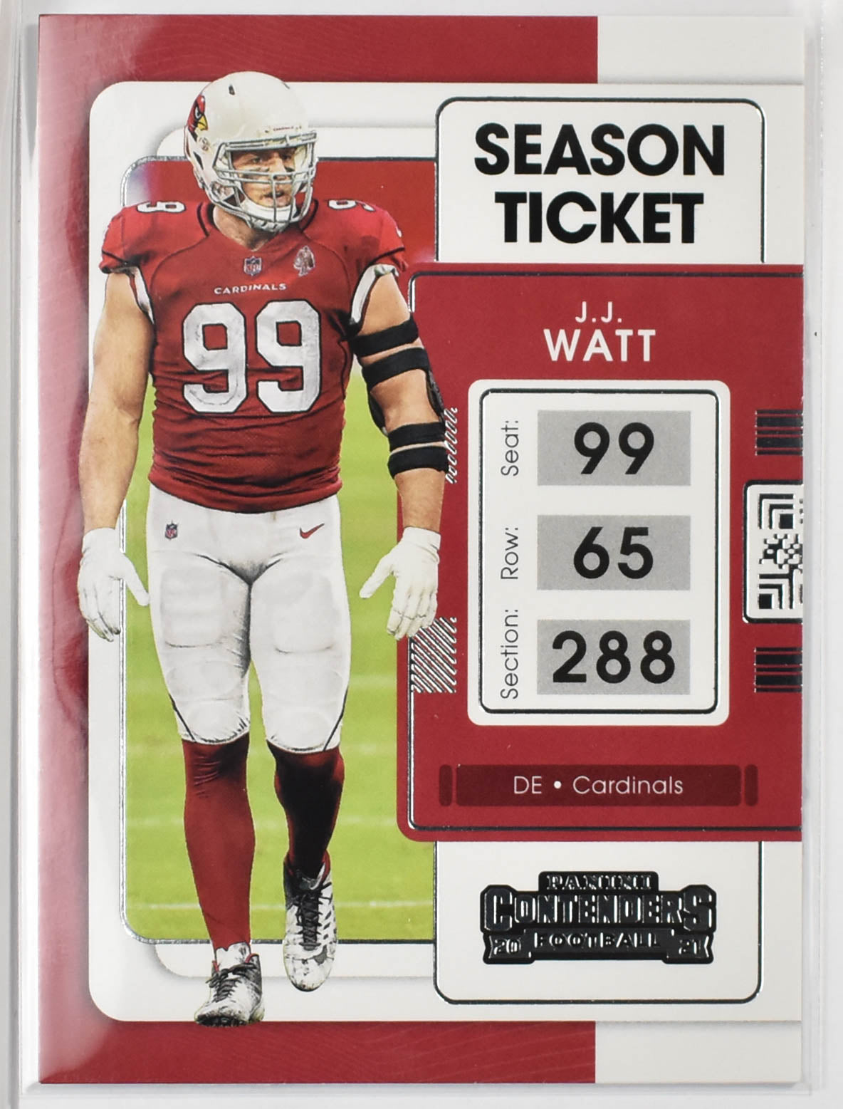 JJ Watt 3 2021 Panini Contenders Football