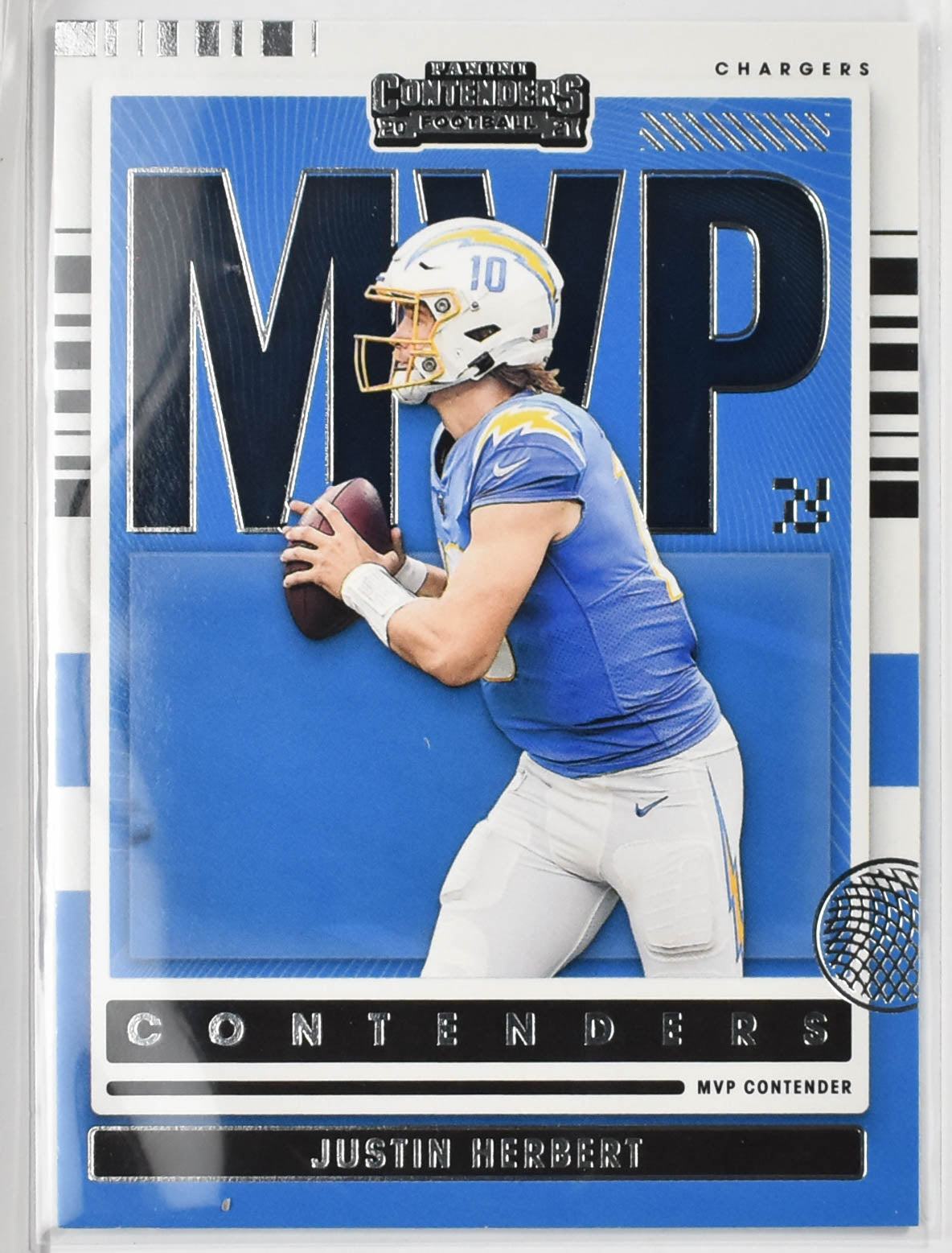 Justin Herbert MVP-JHE 2021 Panini Contenders Football