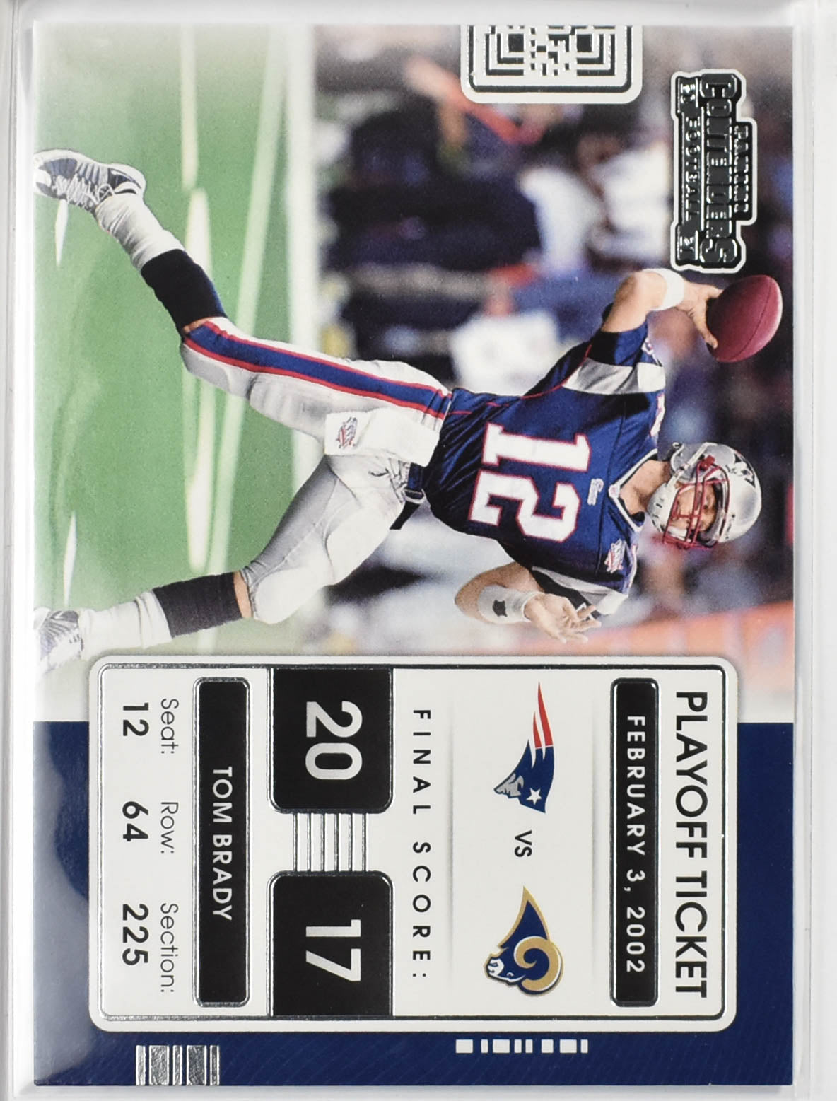 Tom Brady PLT-TBR 2021 Panini Contenders Football