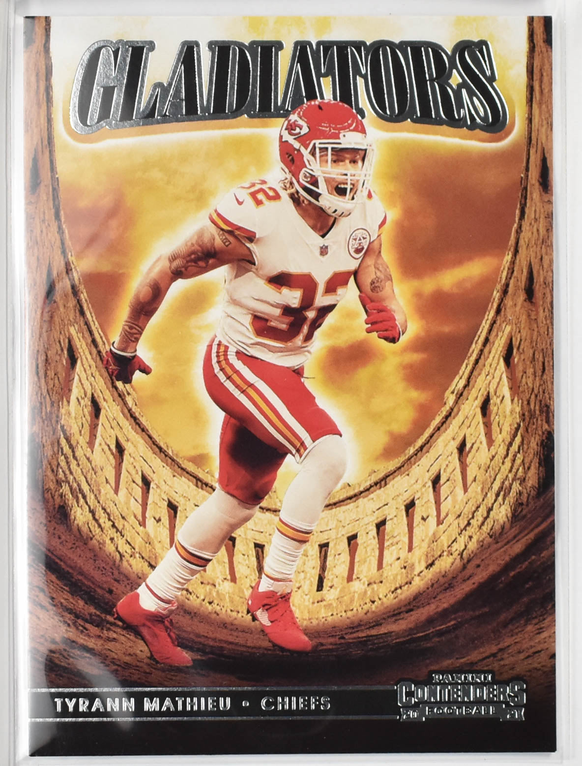 Tyrann Mathieu GLD-TMA 2021 Panini Contenders Football